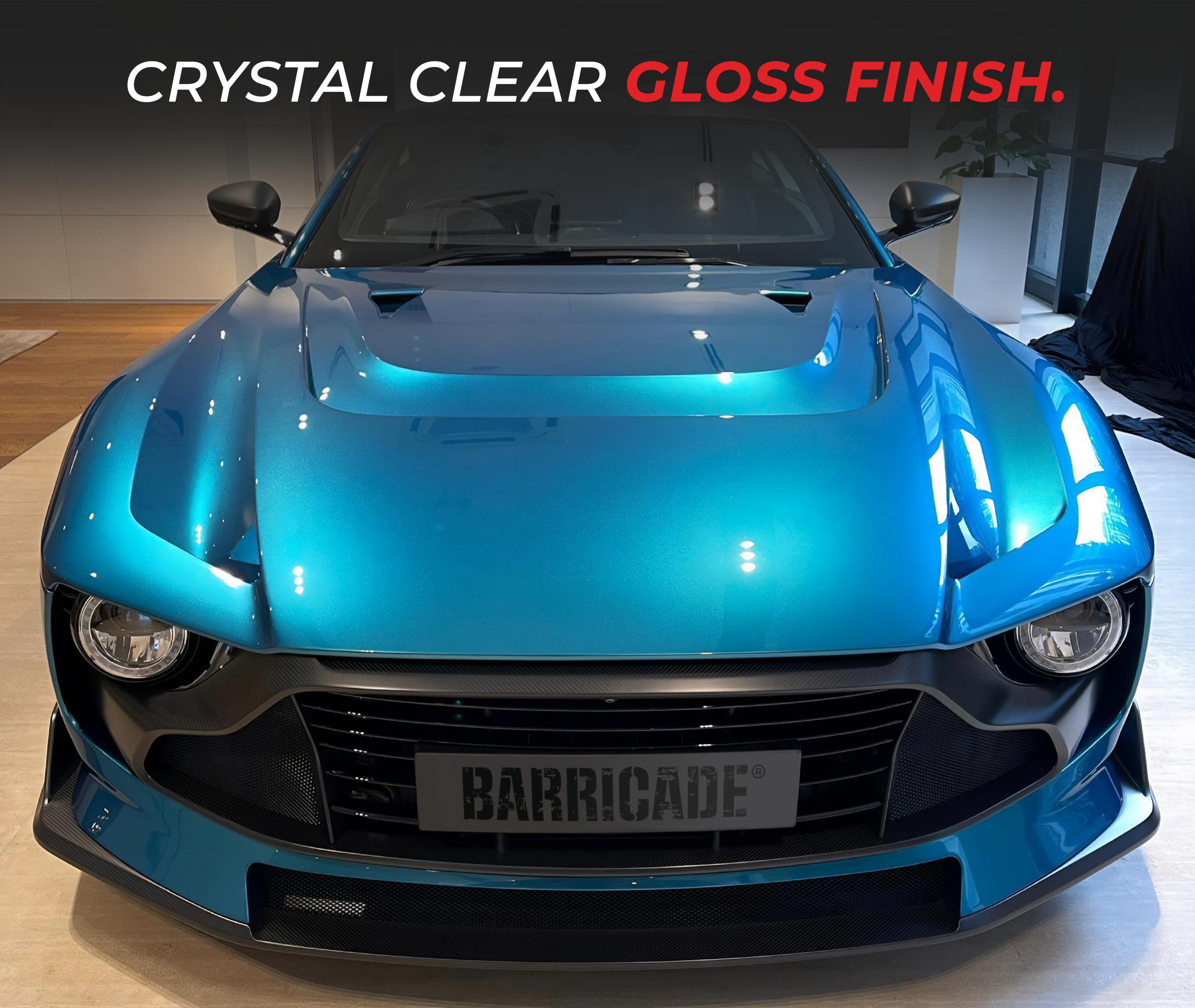 VViViD Barricade Premium 8 Year Clear Paint Protection Film (6'' x 60'')