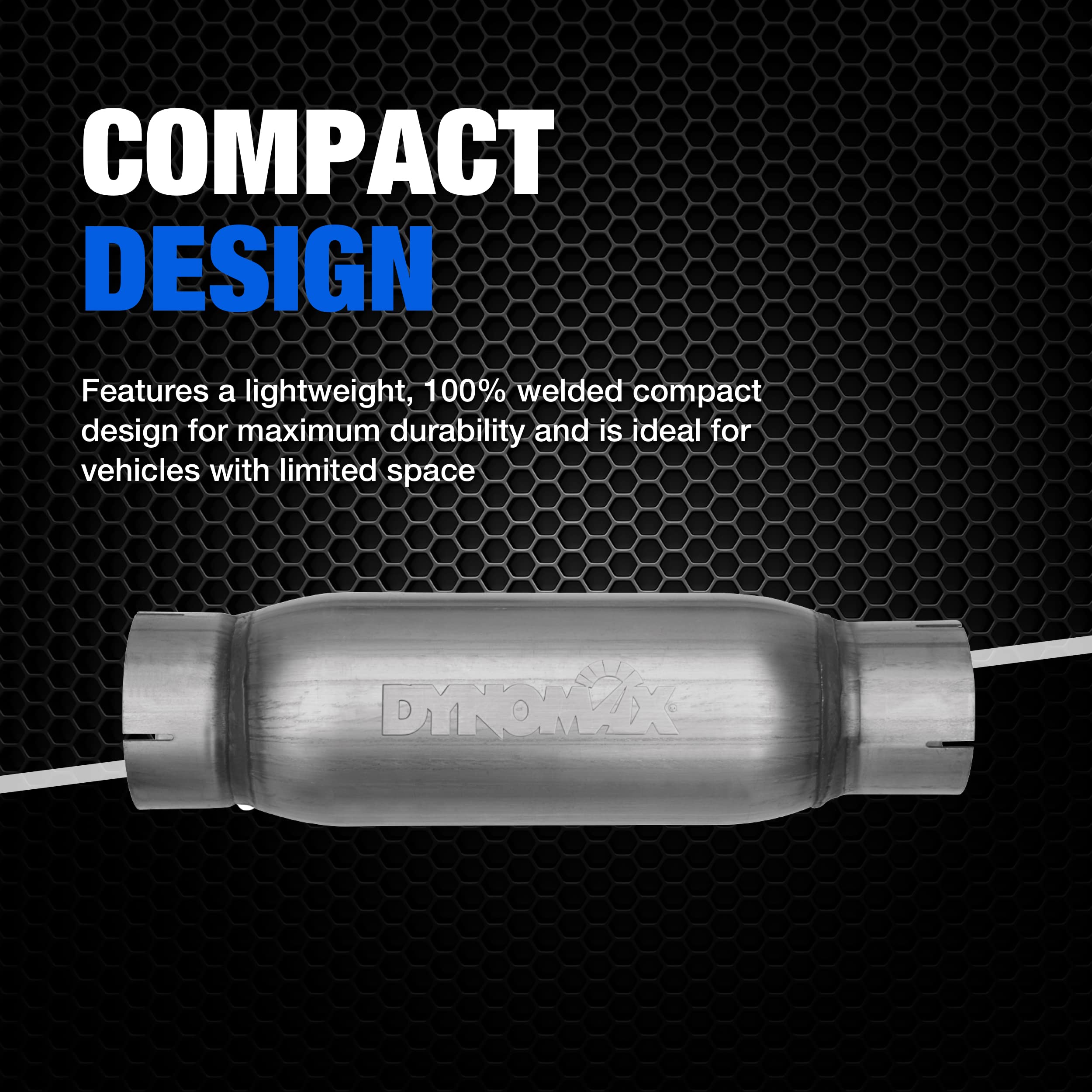 Dynomax Race Bullet 24216 Exhaust Resonator