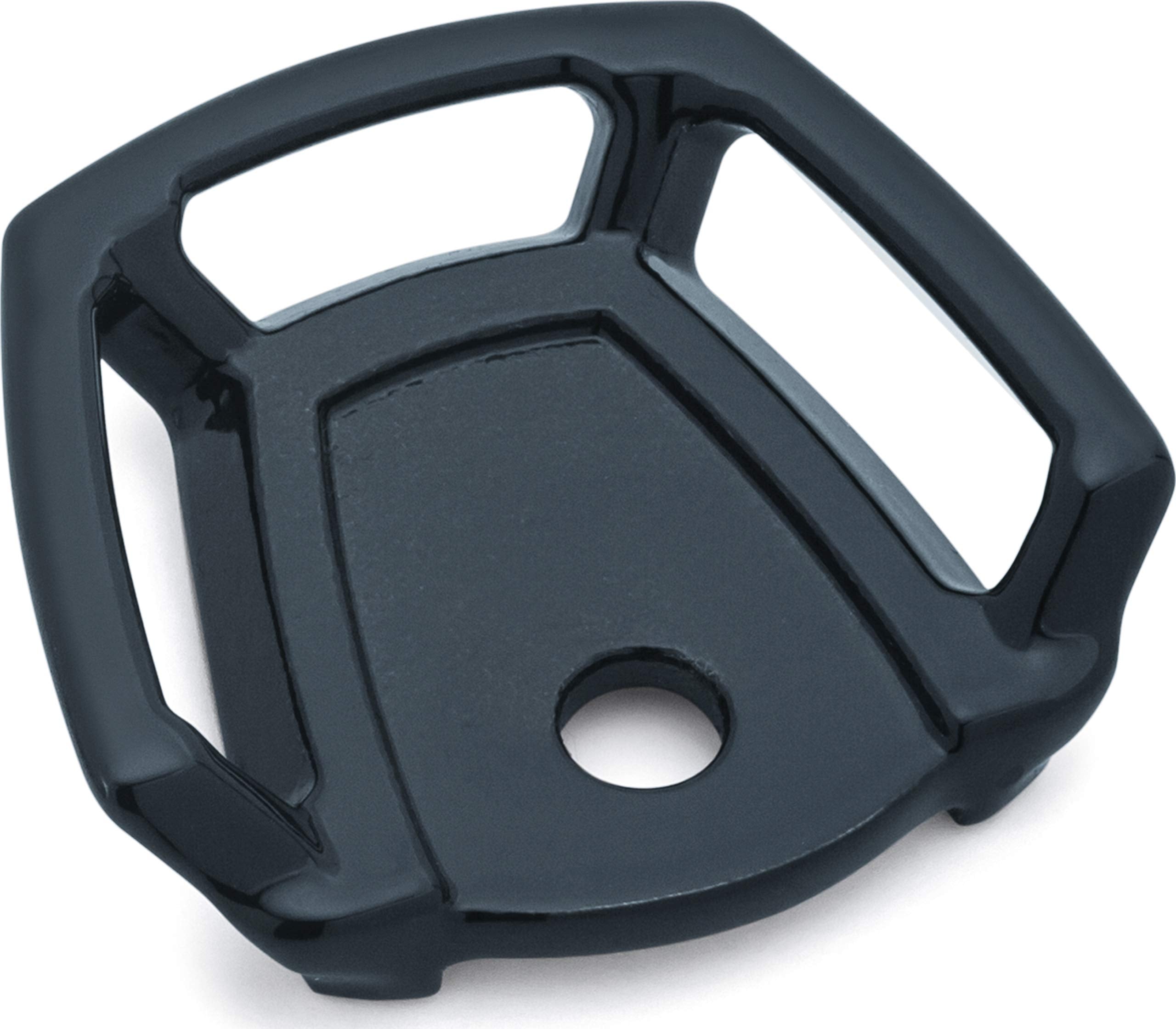 Kuryakyn 5074 Motorcycle Seat Bolt Tie-Down Anchor: Luggage/Bag Strap Attachment Point For Harley-Davidson Motorcycles, Gloss Black