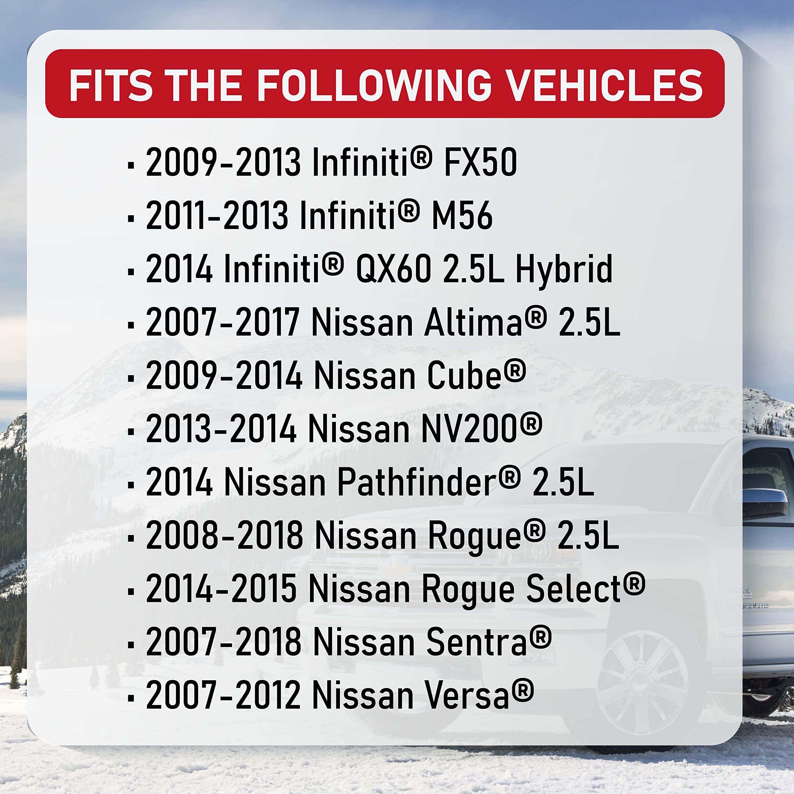 Ignition Coil Pack Set Of 4 - Compatible With Nissan & Infiniti Vehicles - 2007-2017 Altima 2.5L, Sentra, Rogue, Cube, Versa, Qx