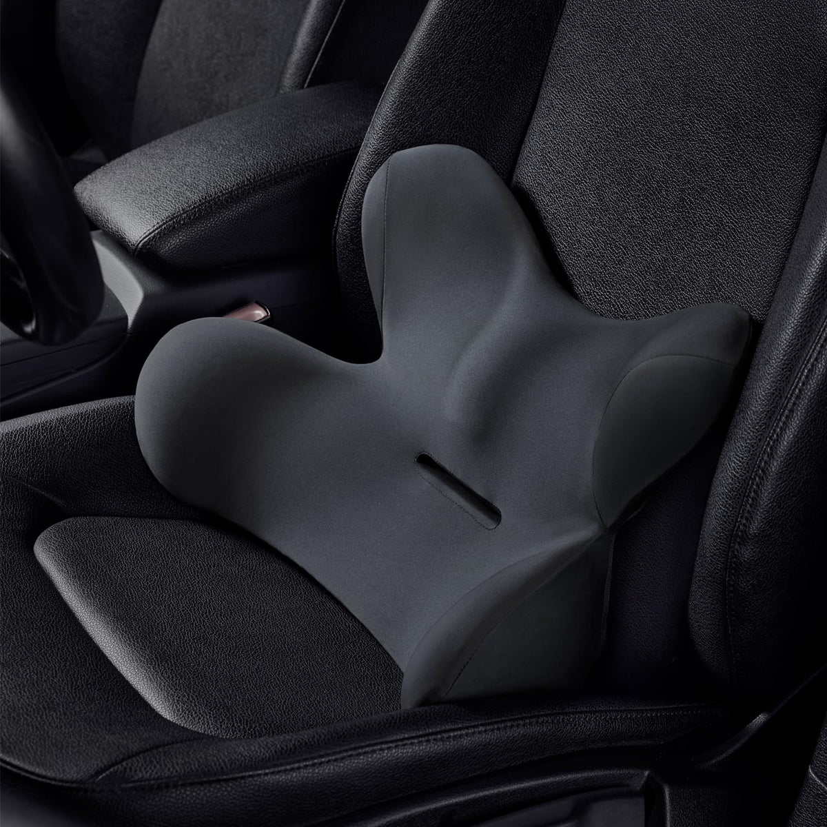 Qyilay Lumbar Support Pillow For Car, Memory Foam Lower Back Support Pillow, Butt Cushion For Pain Relief, Fill Bucket Seat Pill
