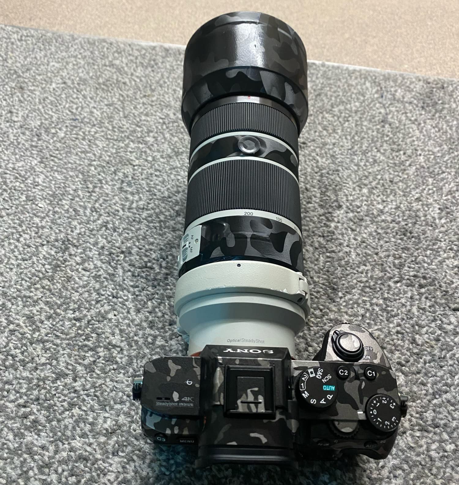 Lzlrun Forged Matte Carbon Fiber Black Vinyl Wrap Roll Air Release Sticker Sheet Film Diy Decal Car Auto Vehicle Morotcycle Self Adhesive (Ghost Black, 1.65Ft X 3.5Ft)