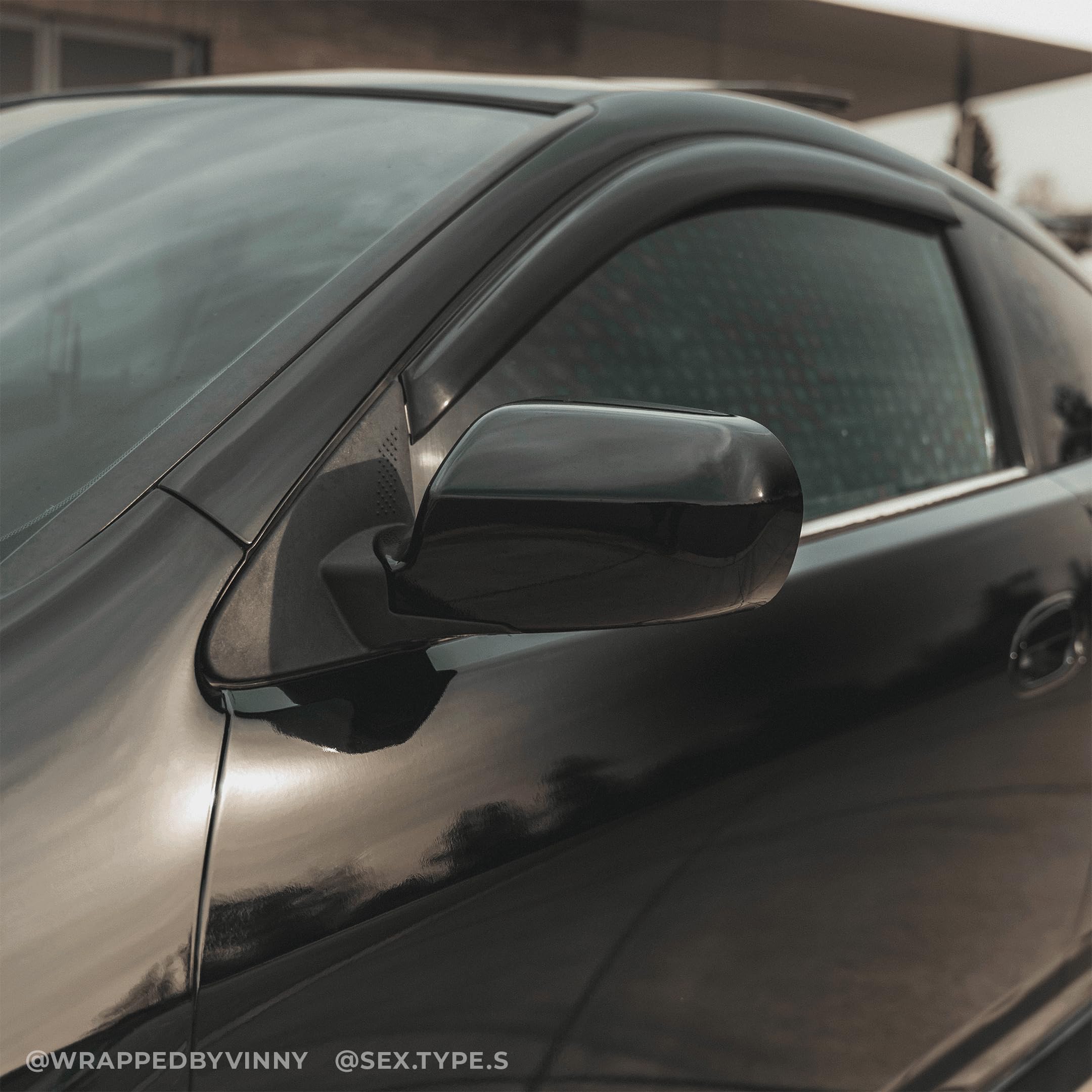 Vvivid Black High Gloss Realistic Paint-Like Microfinish Vinyl Wrap Roll Xpo Air Release Technology (20Ft X 5Ft)