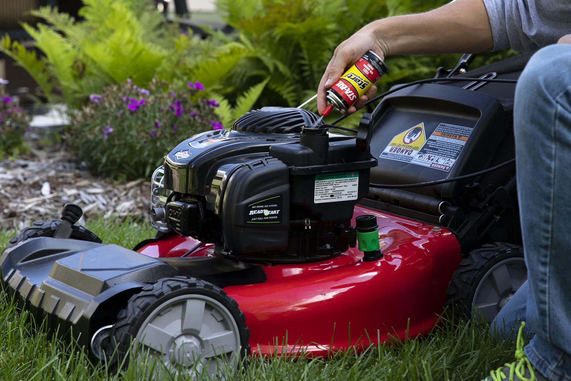 Sta-Bil Start Your Engines! - Fixes Non-Running Engines - A Jump Start In A Can - Revitalizes Fuel System - Safe For 2 And 4-Cycle Engines - Ensures Quick, Easy Starts, 2 Fl. Oz. (21214)