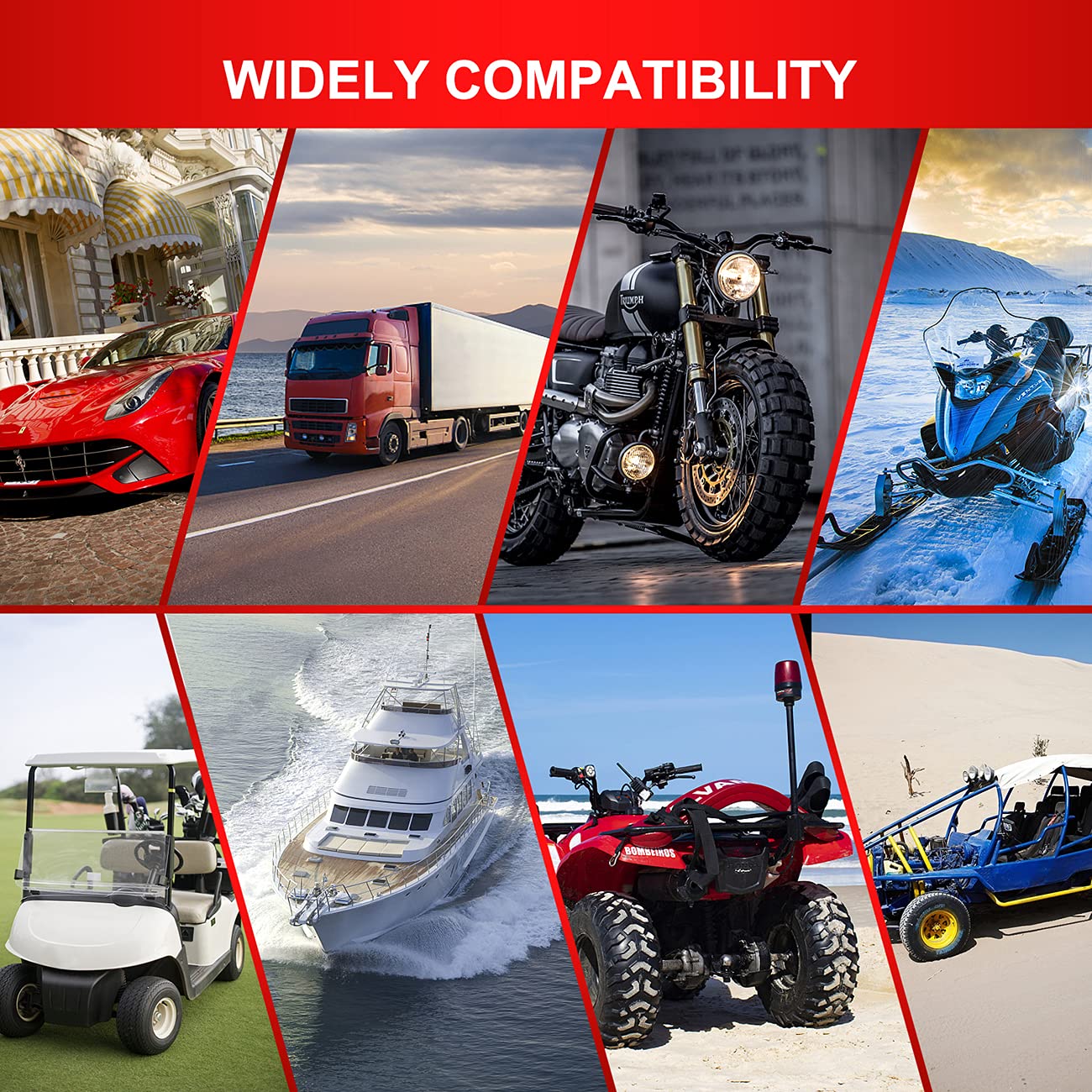 BBjinronjy 306pcs Fuse Assortment Kit - Standard, Mini & Low Profile Blade Fuses with Puller & Tester for Car, Boat, Truck, SUV