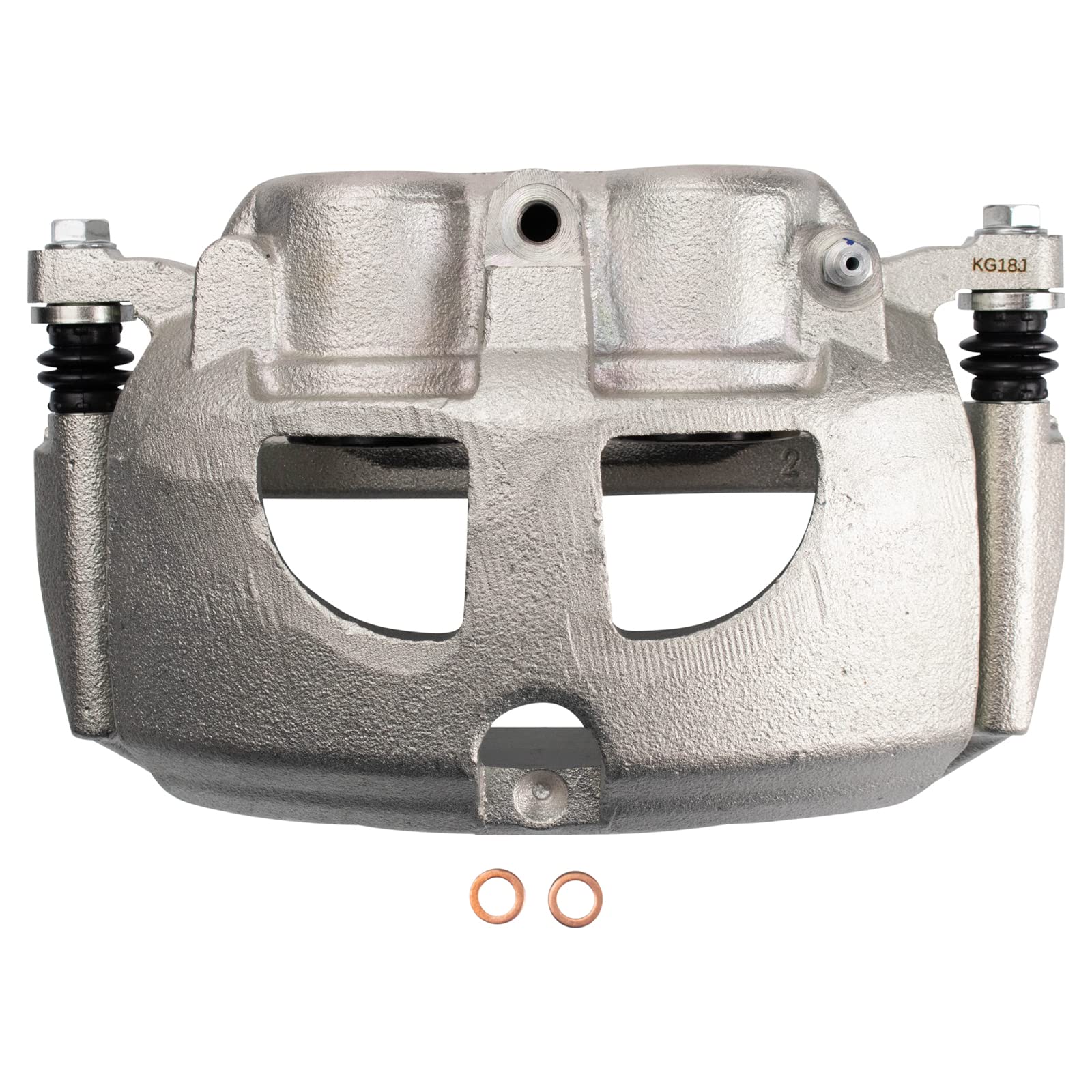 Trq Rear Brake Caliper Set Compatible With 2009-2010 Dodge Ram 3500 2011-2018 Ram 3500