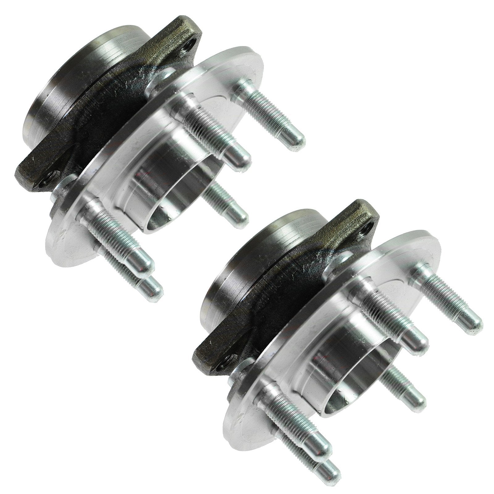 Trq Front Rear Wheel Hub Bearings Assembly Set Compatible With 2008-2019 Cadillac Cts 2018-2019 Xts 2010-2015 Chevrolet Camaro I