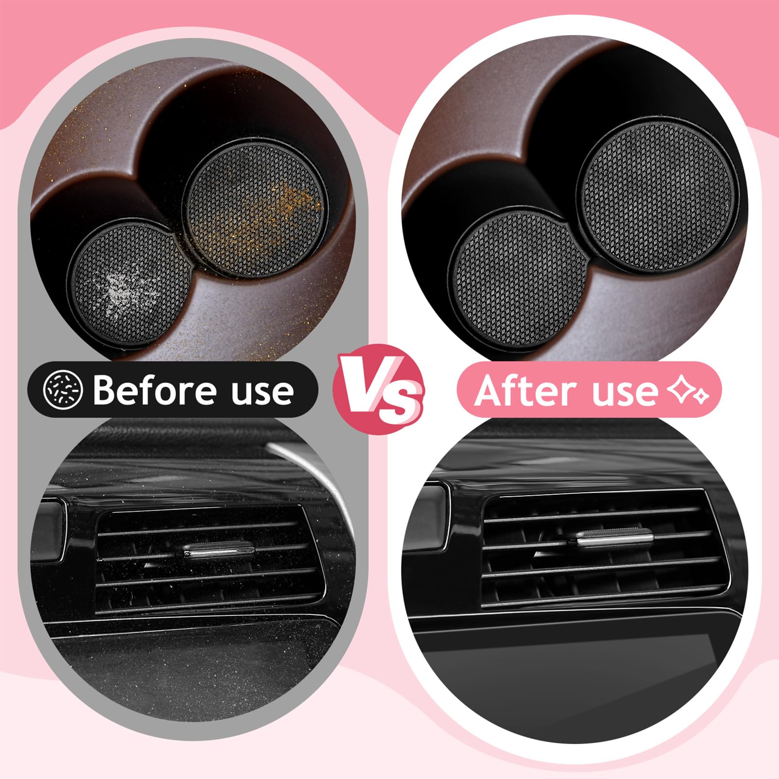 Tesabmi Car Cleaning Gel Car Cleaning Putty Car Putty Car Interior Cleaner Car Slime Car Detailing Kit Car Accessories Gifts For