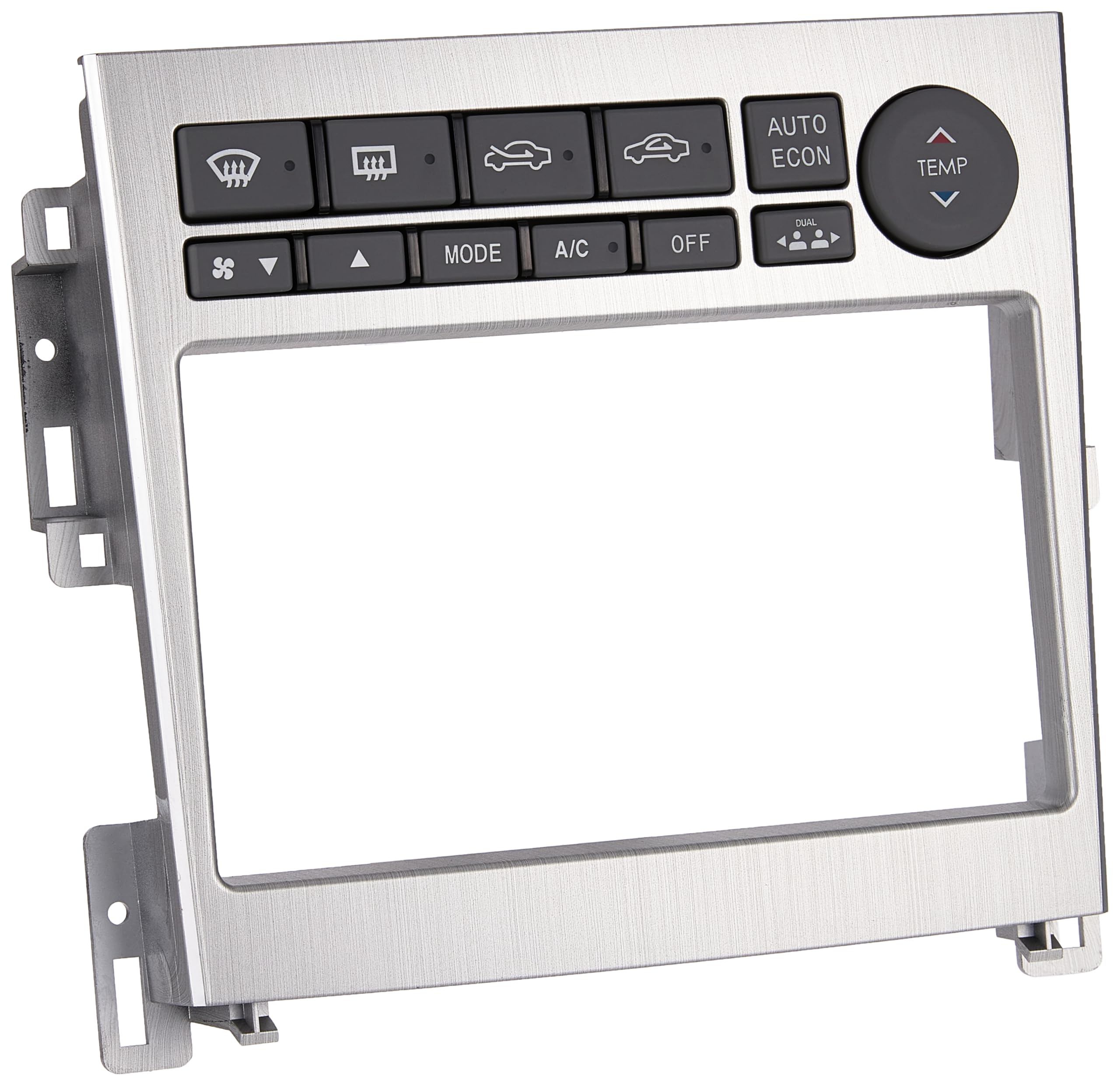 Metra 95-7605A Double DIN Installation Kit for 2005-2007 Infiniti G35 Vehicles (Silver)