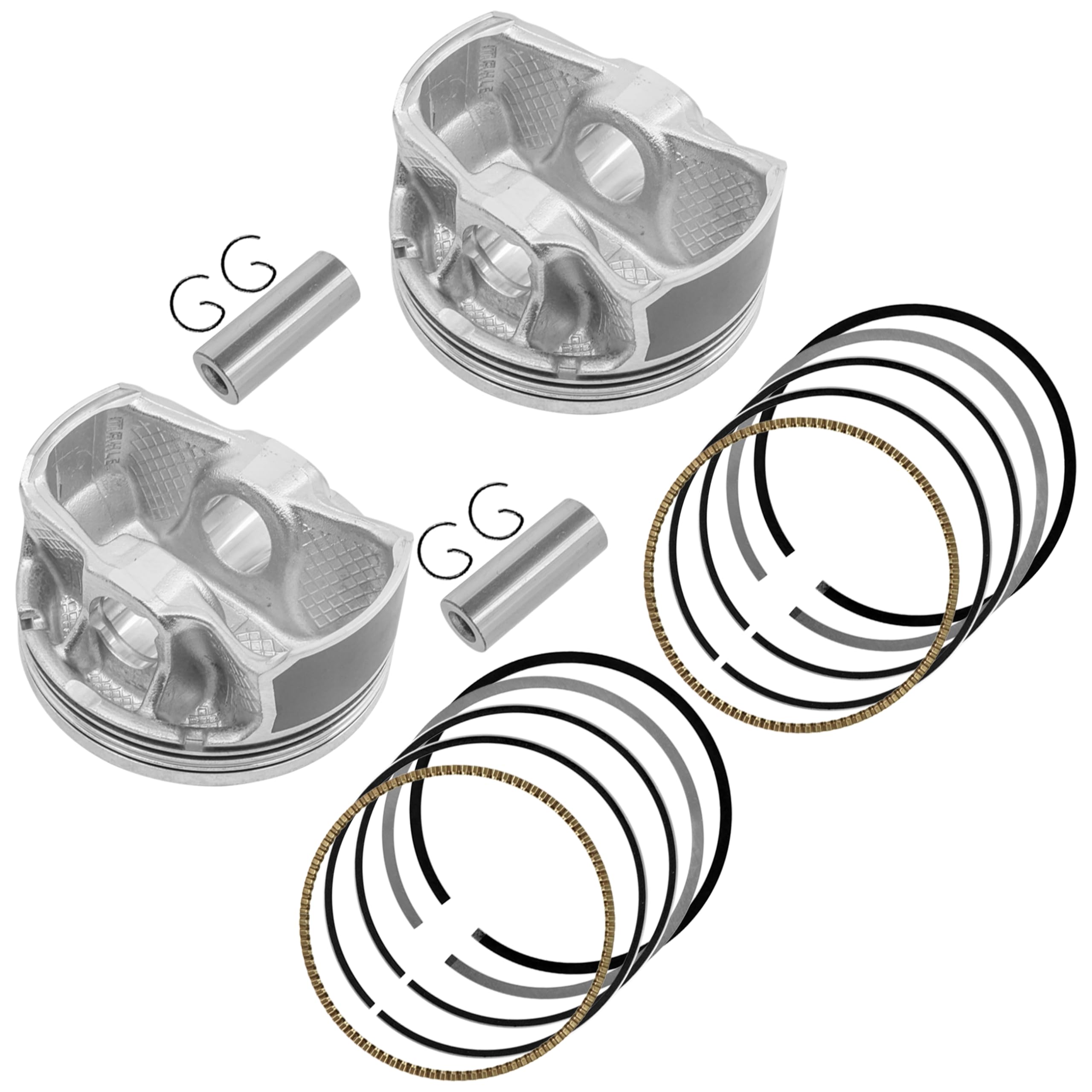 Caltric Cylinder Piston Kit with Rings Compatible with Polaris RZR XP 1000 2014 2015 2016-2023