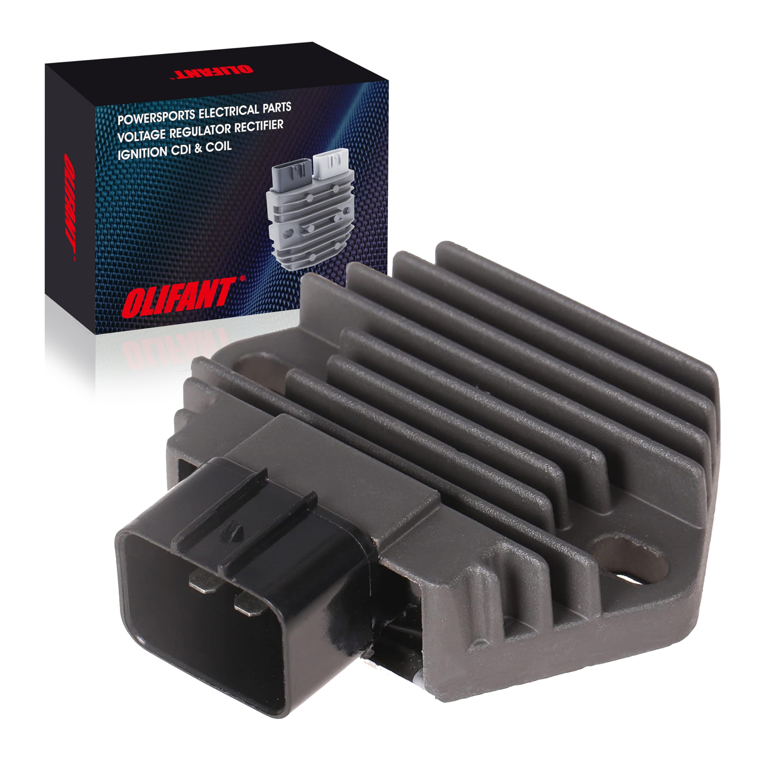 Voltage Regulator Rectifier For Honda Rancher 350 2000-2006/Foreman 400 1995-2003/Foreman 450 1989-2004 Replace 31600-HM7-003 31