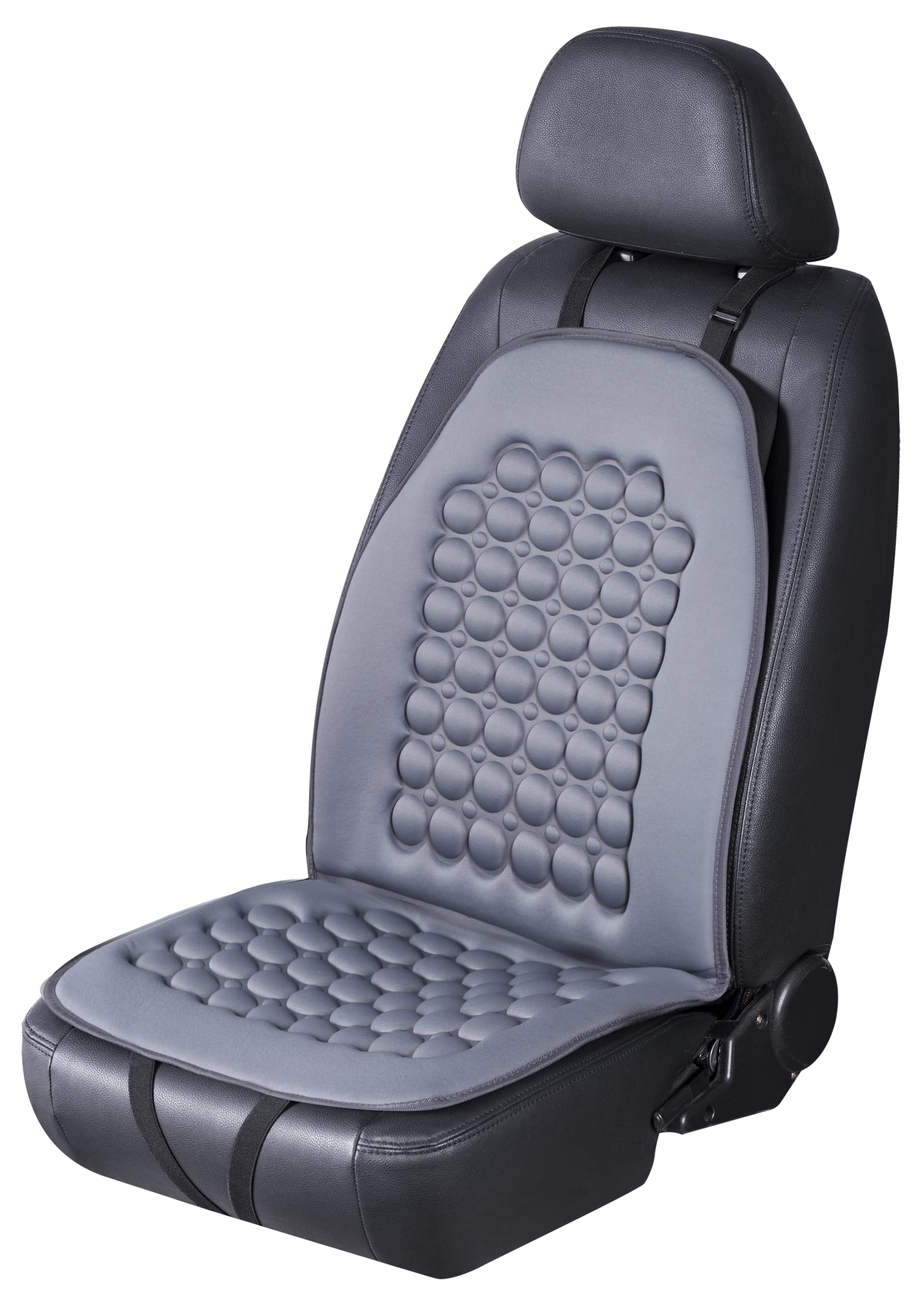 Fremont Auto Car Seat Cover Breathable Seat Protector- Made With Premium Polyester Fiber And Massage Magnet Bubble Cushion -Adju