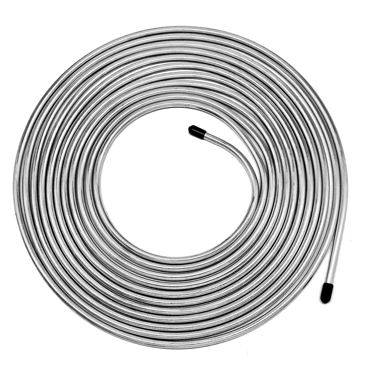 MuHize 25 ft 3/16 Brake Line Kit - Zinc-Coated Professional Brake Tube(2024 New), Roll 25 Ft. of 3/16 Rustproof Steel Tubing, Co