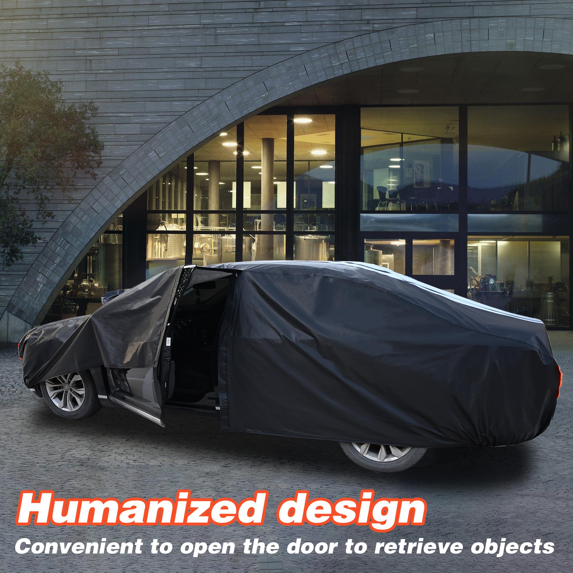 Cotryvox Car Cover for Toyota Corolla (2009-2025) Sedan All-Weather Outdoor Waterproof Rain Snow UV Sun Protector Full Exterior