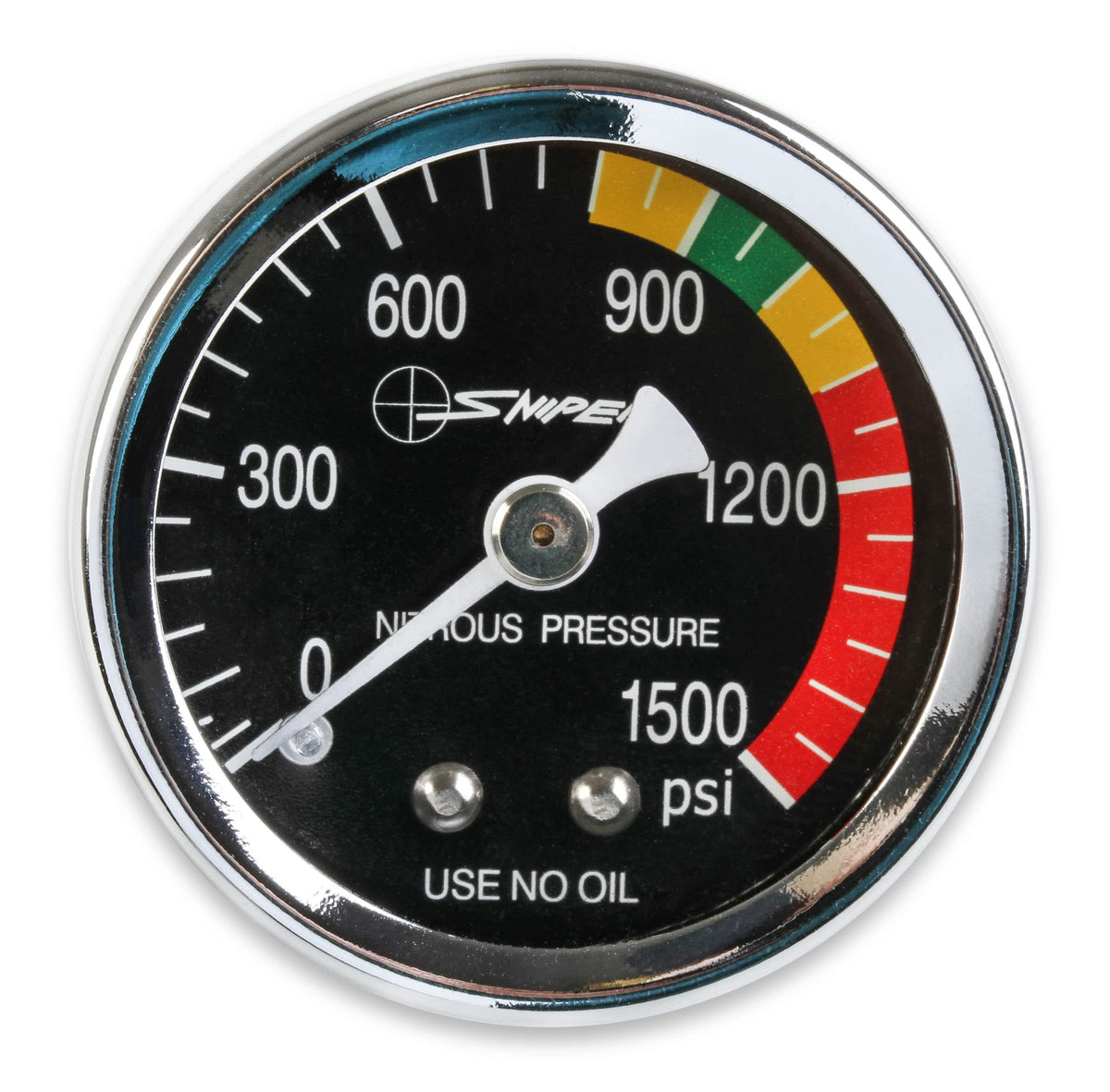 Nos Gauge; N2O Black, 1-1/2, Sniper; Dry