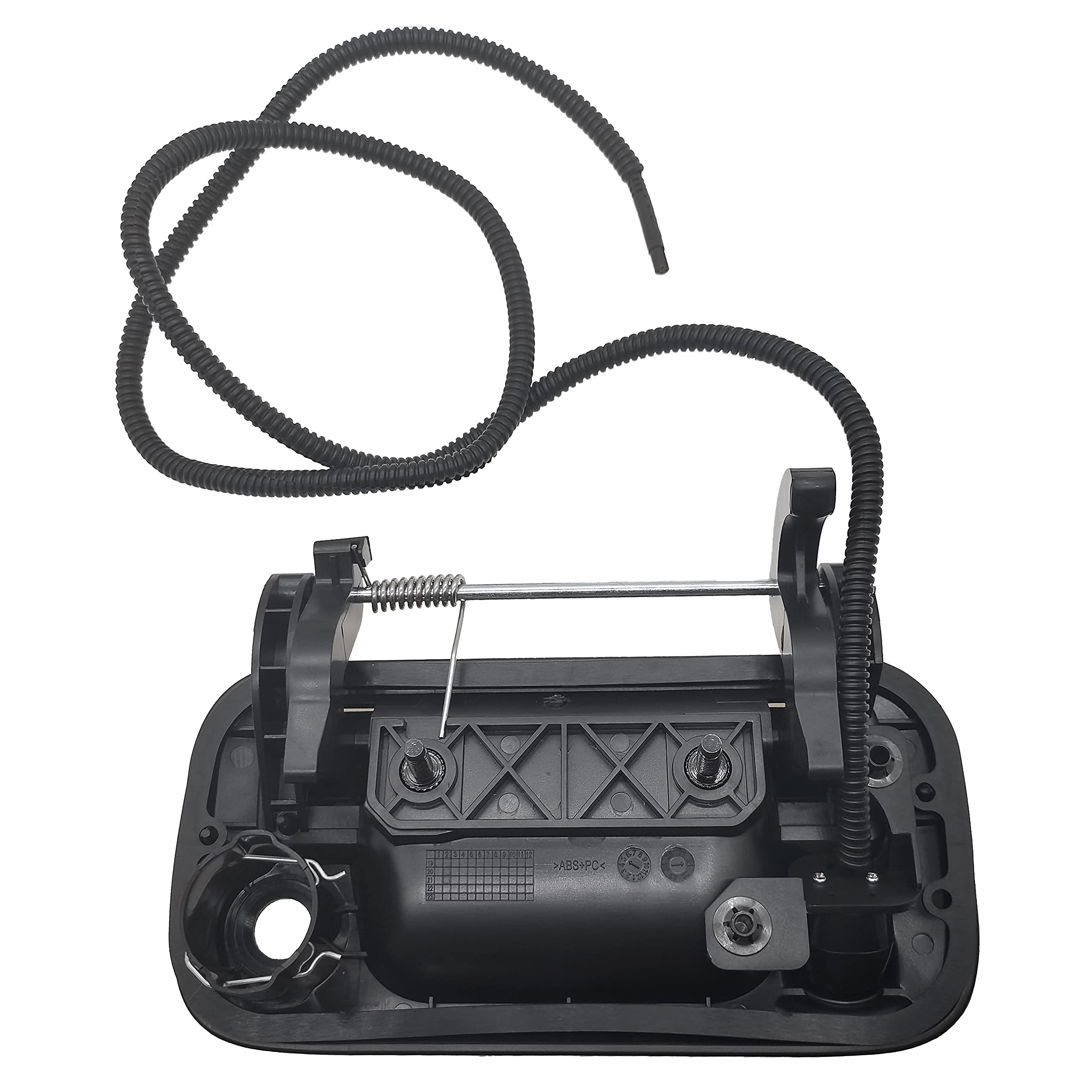 Tailgate Handle With Camera, Oe: #8L3Z-9943400-Ac, Compatible With Ford F150, F250, F350, F450, F550 (Black)