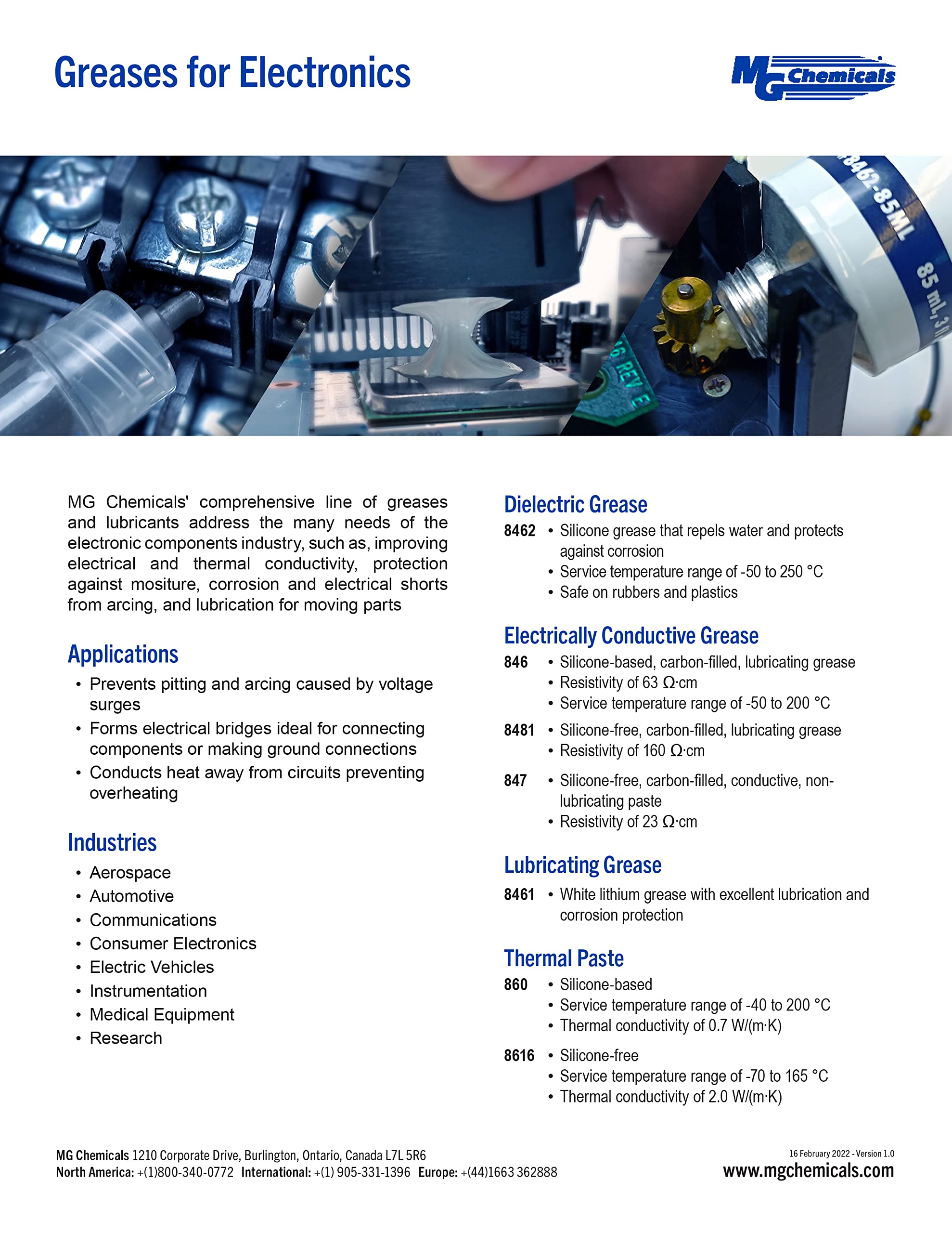 MG Chemicals Lithium Grease 8461, 85ml Tube, White - High-Performance Lubricant for Automotive and Industrial Use