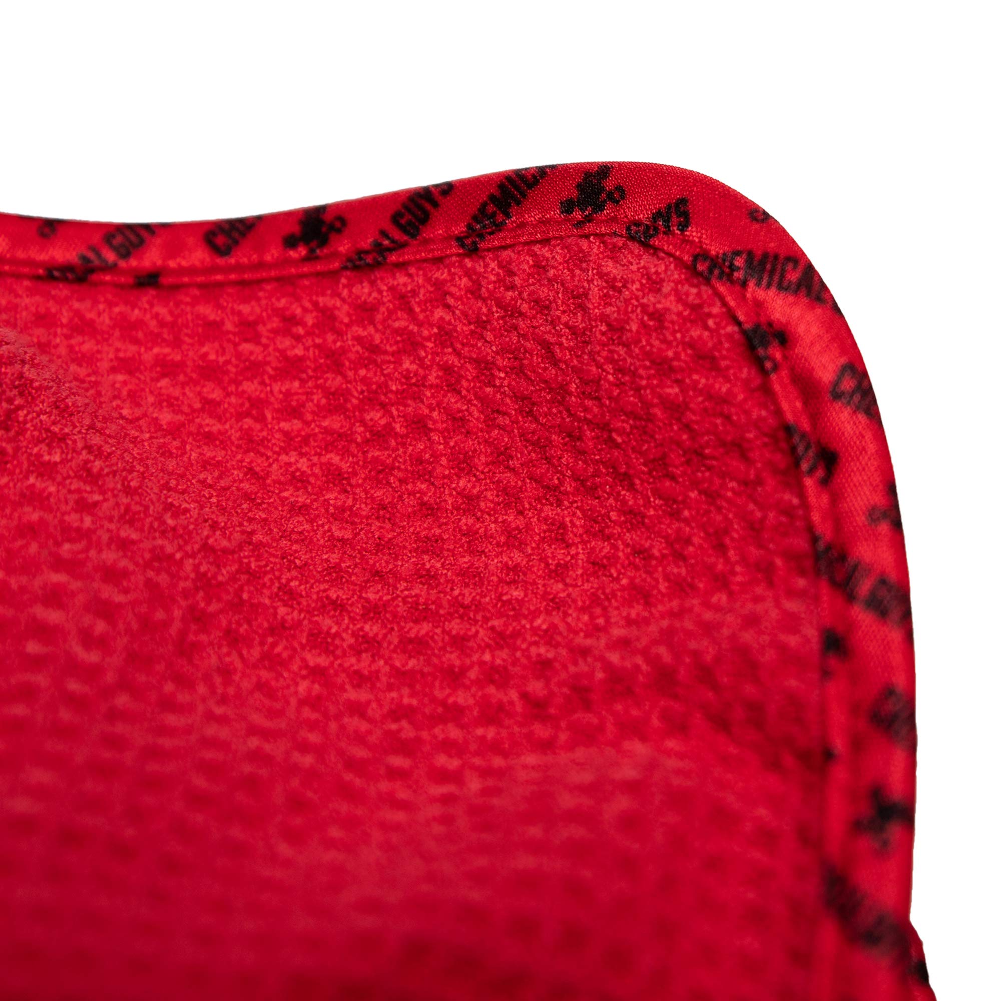 Chemical Guys Waffle Weave For Home & Auto Glass, Windows, Mirrors & More, Red (24 X 16 Inches)