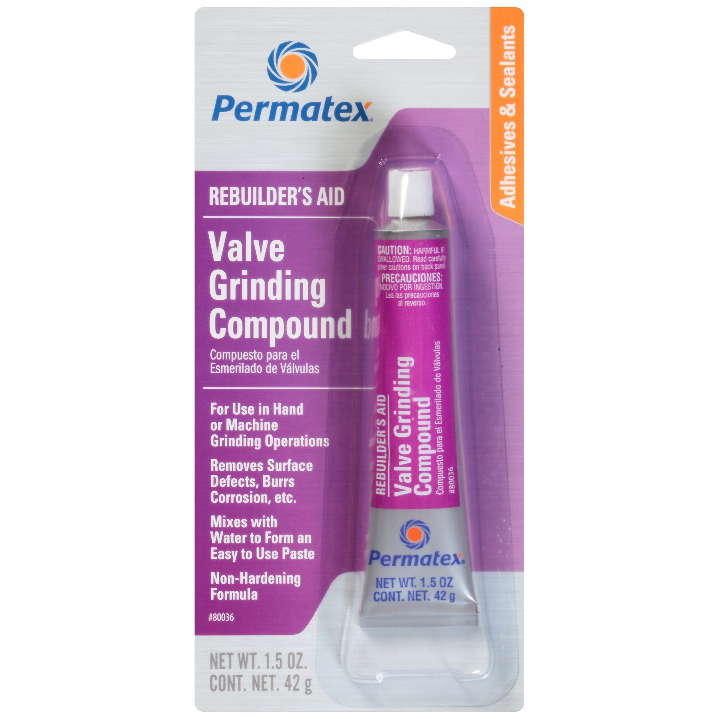 Permatex 80036-12Pk Valve Grinding Compound, 1.5 Oz. (Pack Of 12)