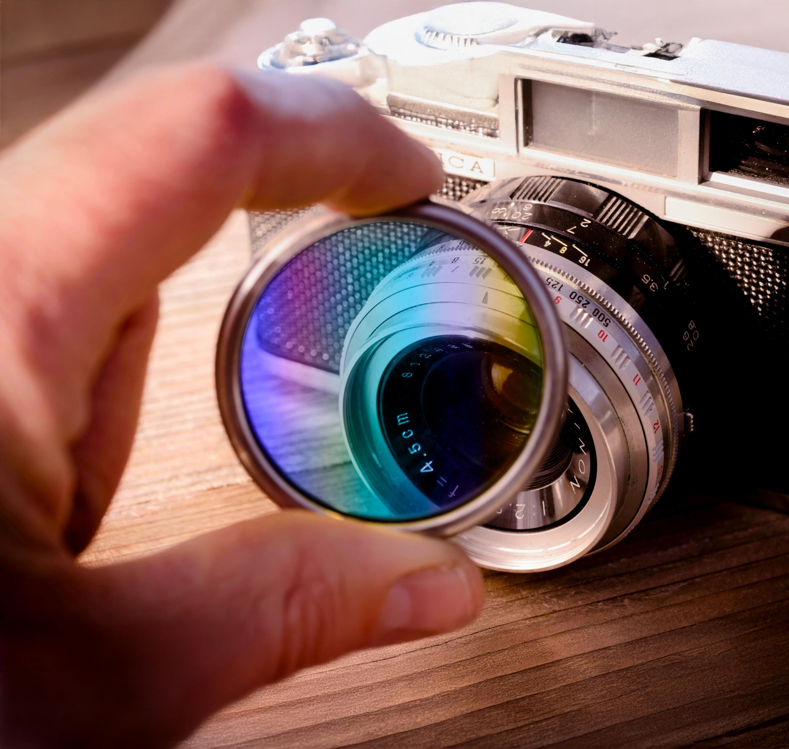 Vvivid Transparent Colorful Vinyl Window Tinting Sheets (6Ft X 4.9Ft, Chameleon)