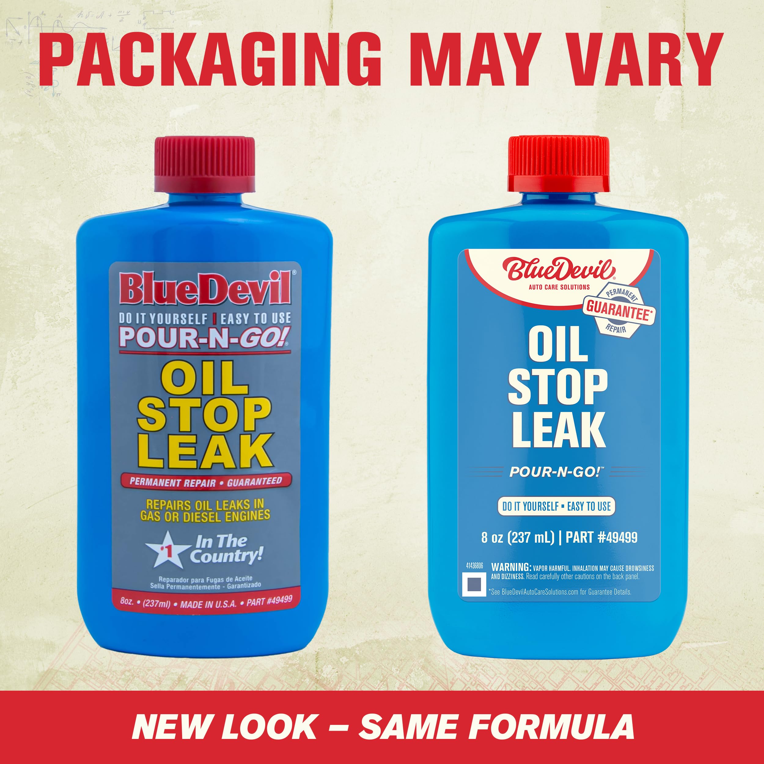 Bluedevil Products 49499 Oil Stop Leak - 8 Ounce (Pack Of 12)