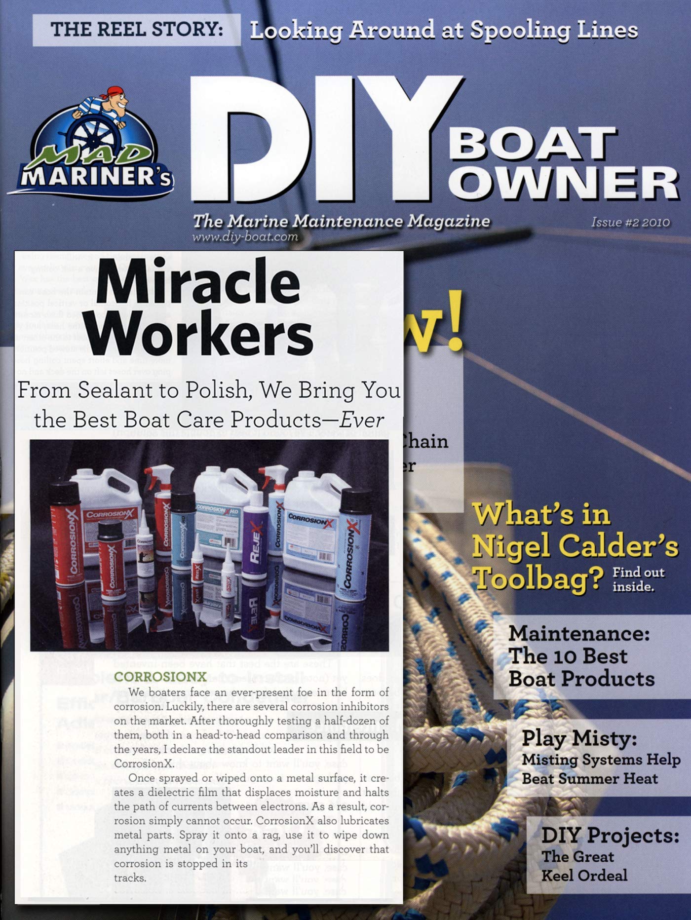 Corrosionx Rust Inhibitor, Industrial-Strength Dielectric Corrosion Prevention, Lubricant & Penetrant For Marine, Automotive, El