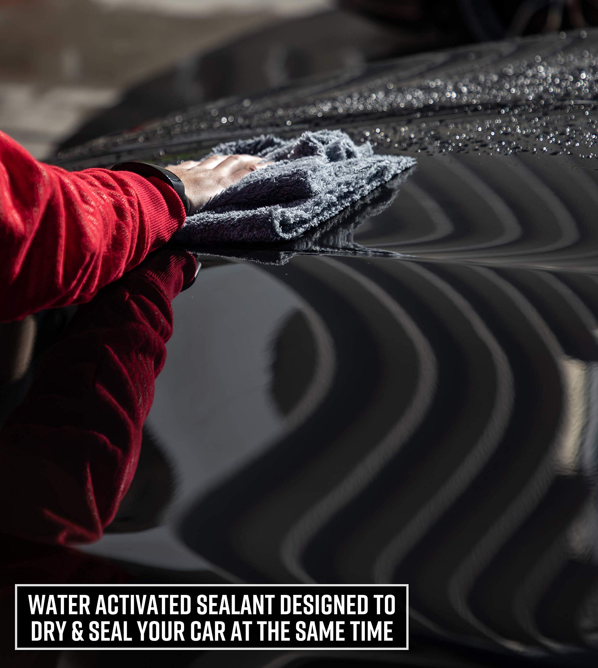 Adam'S Polishes H2O Guard & Gloss (Gallon) - Car Detailing Hybrid Top Coat Silica Sealant, Car Wax & Polish Quick Detailer | Aft