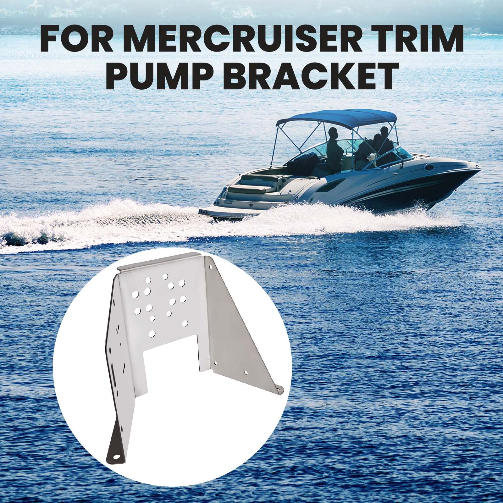 Trim Pump Bracket For Mercruiser Stainless Steel Bracket 42419A1 862548A1 Ph200-T066 18-6750