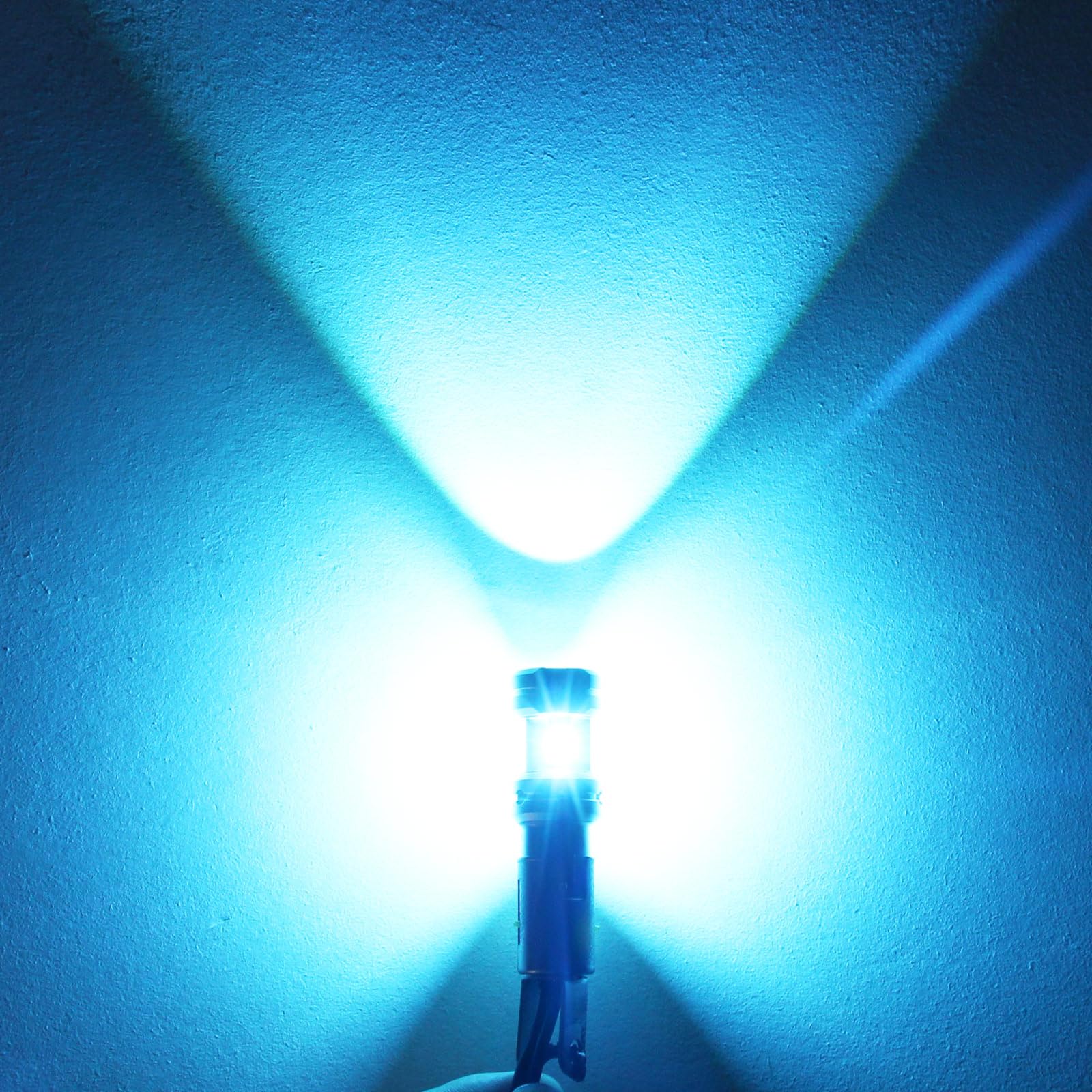 Phinlion 1156 Ice Blue Led Light Bulbs, Super Bright 12V 24V P21W 7506 Ba15S 1141 Led Replacement For Car Back Up Reverse Or Day