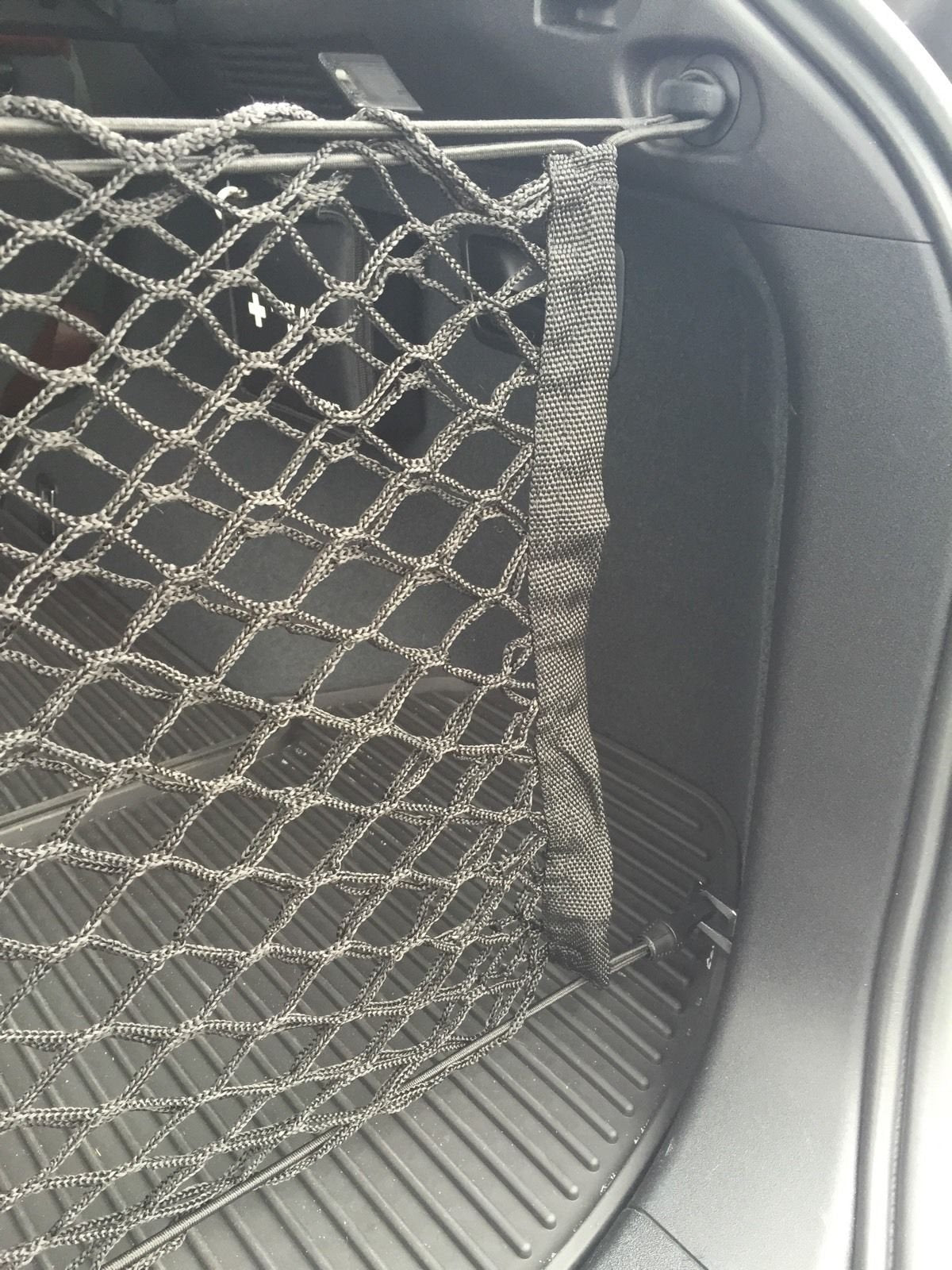 TN TrunkNets Inc Envelope Style Trunk Mesh Cargo Net for Lexus RX300-450 (2010-2025) - Black Automotive Storage Organizer