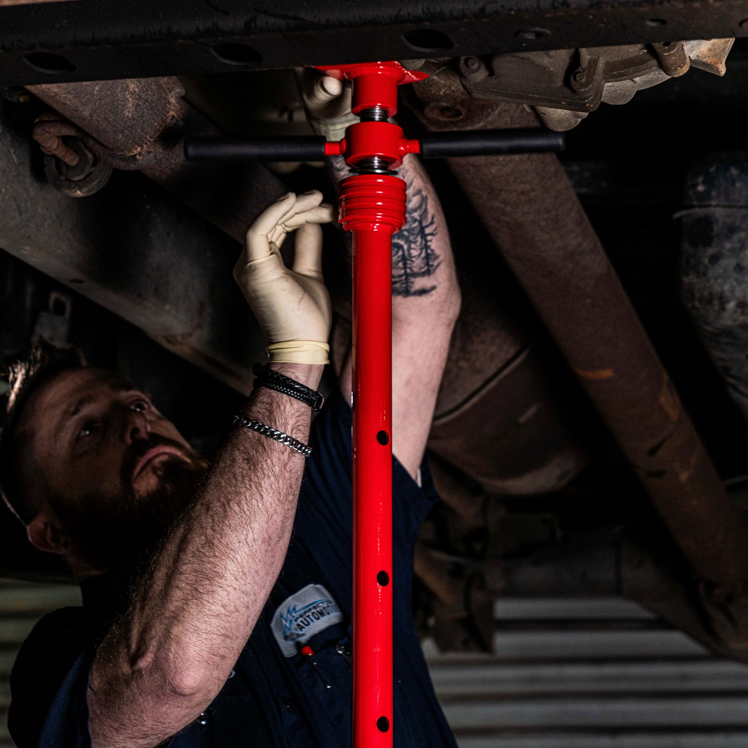 SUNEX TOOLS 6813 1,500 LBS. Quick Adjust Underhoist Stand