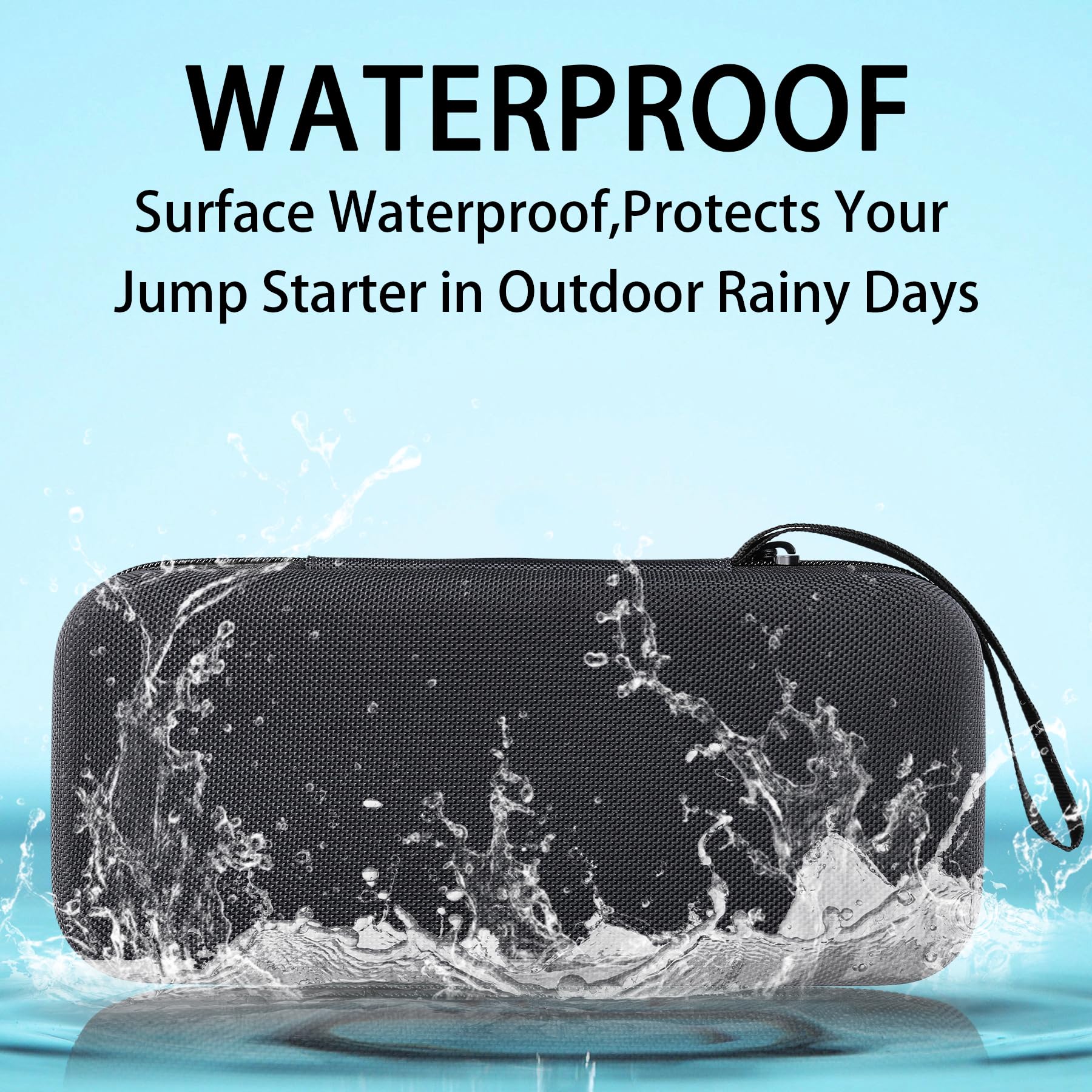 Aenllosi For Hulkman Alpha85/Alpha85S/Alpha Pro Jump Starter Hard Carrying Case (Case Only)