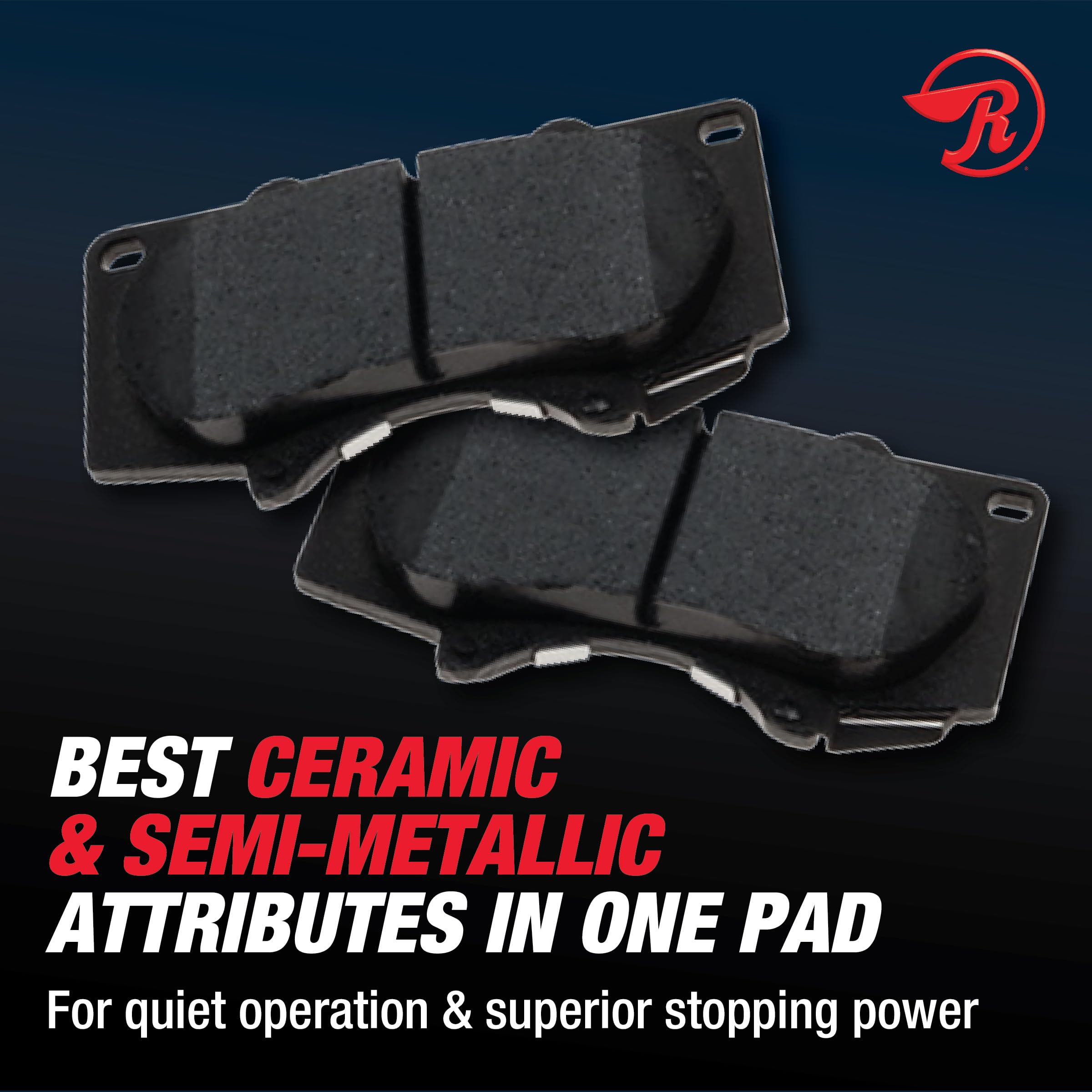 Raybestos Element3 Eht™ Automotive Replacement Rear Brake Pad For Selected Subaru (Forester, Crosstrek, Impreza, Outback, Legacy) Model Years (Eht1114H)