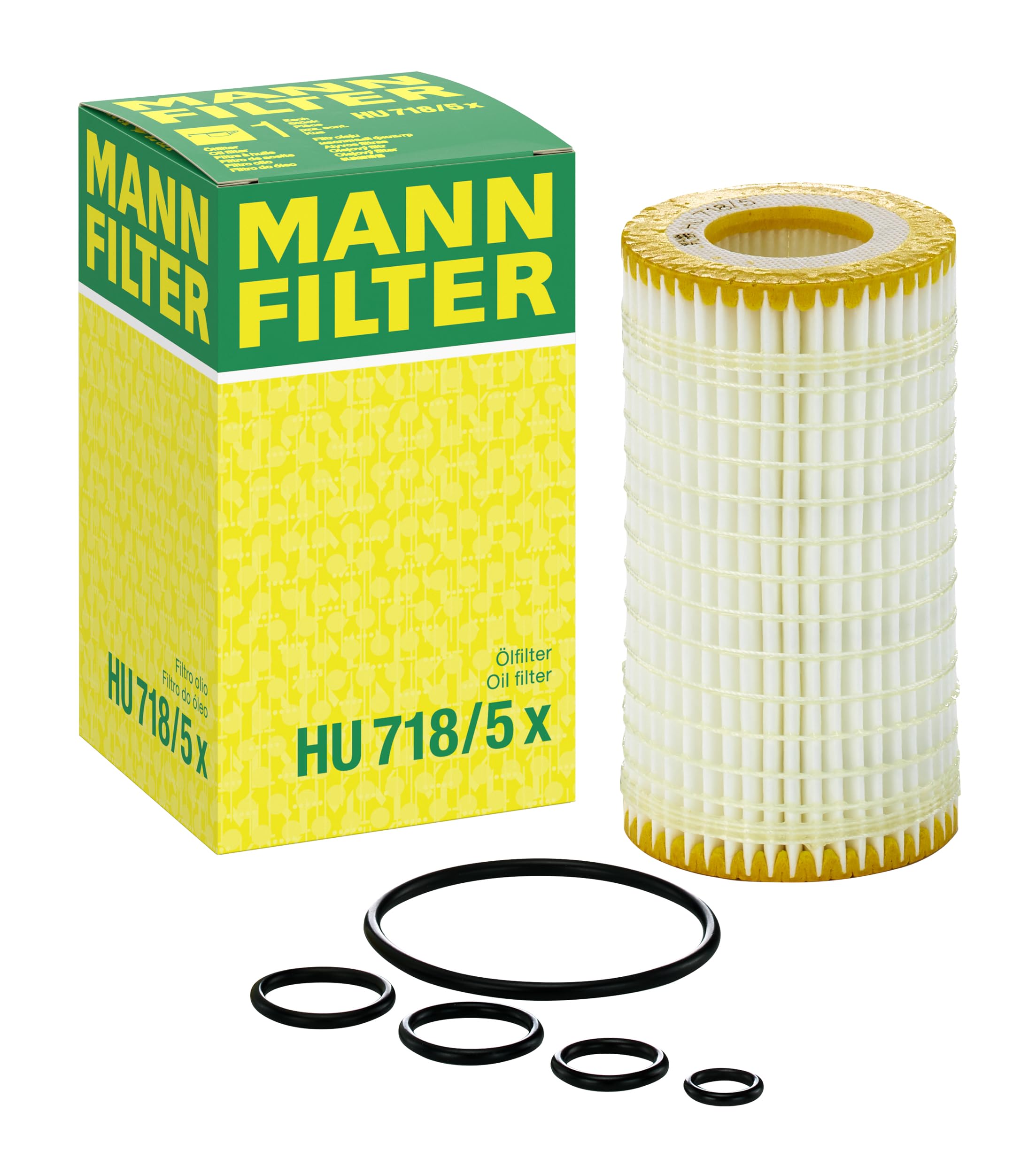 Mann-Filter Hu 718/5 X Cartridge Oil Filter