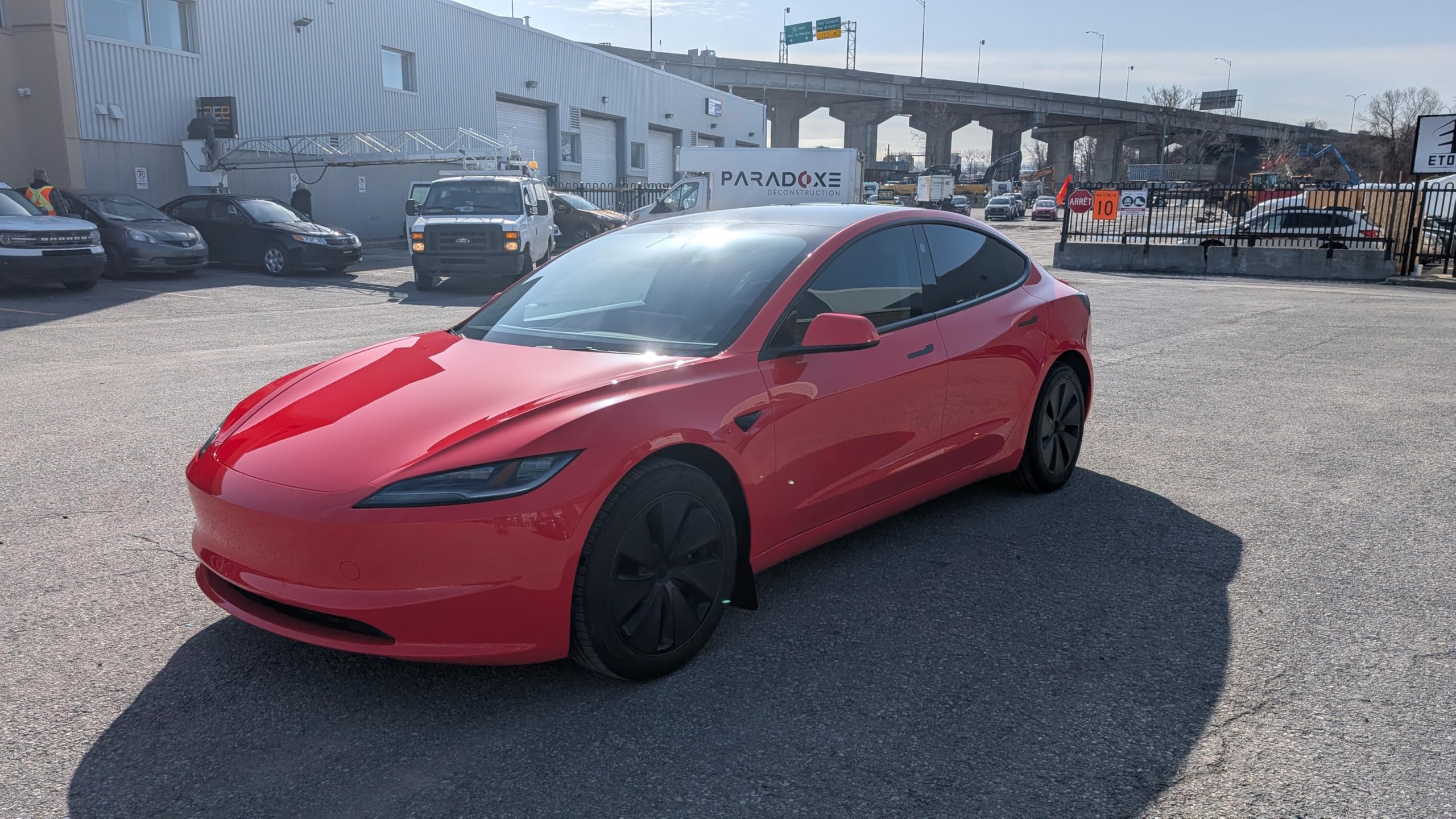 Colorfusion Ppf By Vvivid, Gloss Ultra Red Dry Apply Ppf Vinyl Car Wrap Roll 60Ft X 5Ft