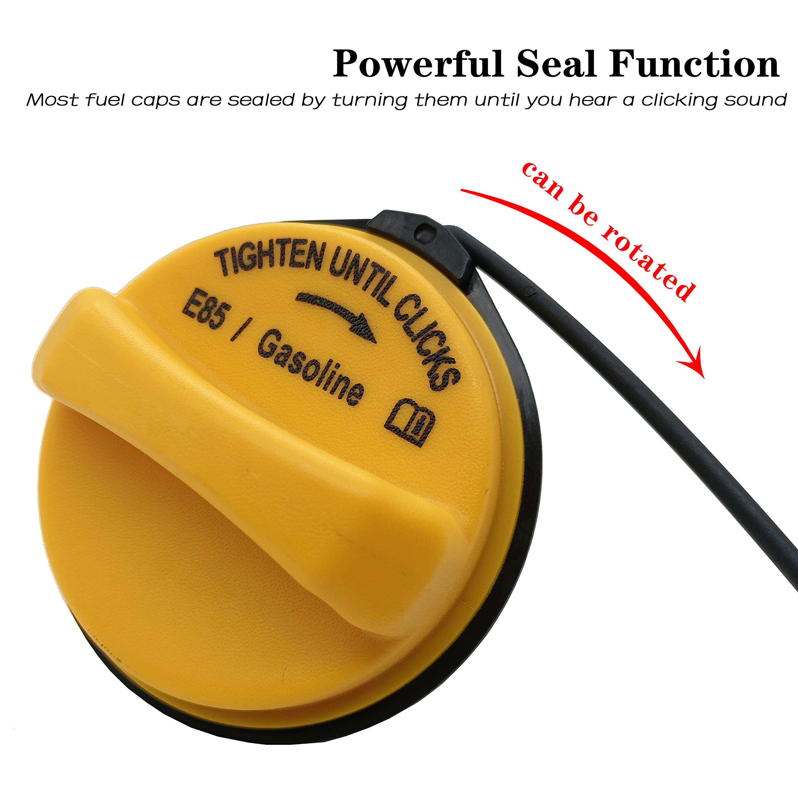 Rldym 8L3Z-9030-C FC1052 E85 Gas Cap Fuel Cap for 2008-2009 Ford Crown Victoria, 2008-2009 Lincoln Town Car, 2008-2009 Mercury G