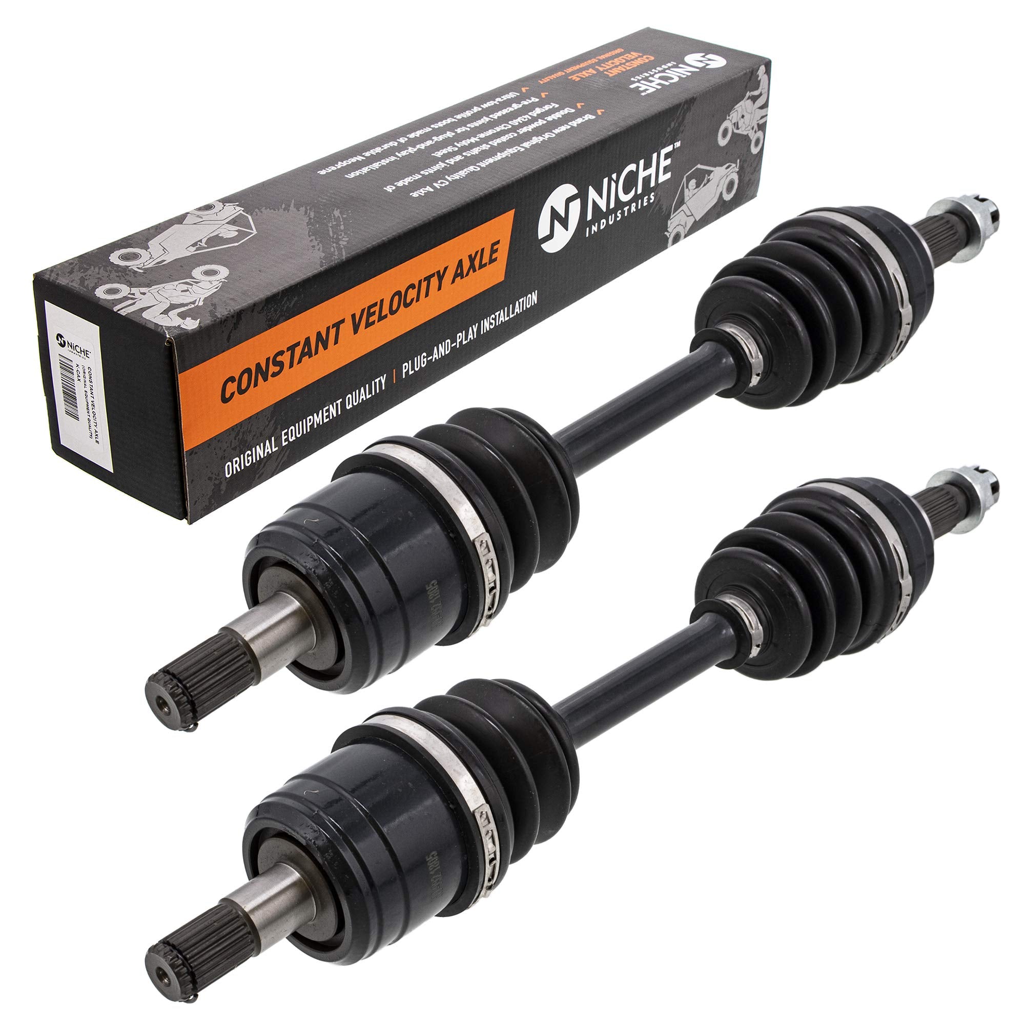 Niche High Strength Front Axle For Honda Rancher Trx350 2000-2005 42350-Hn5-671 2 Pack