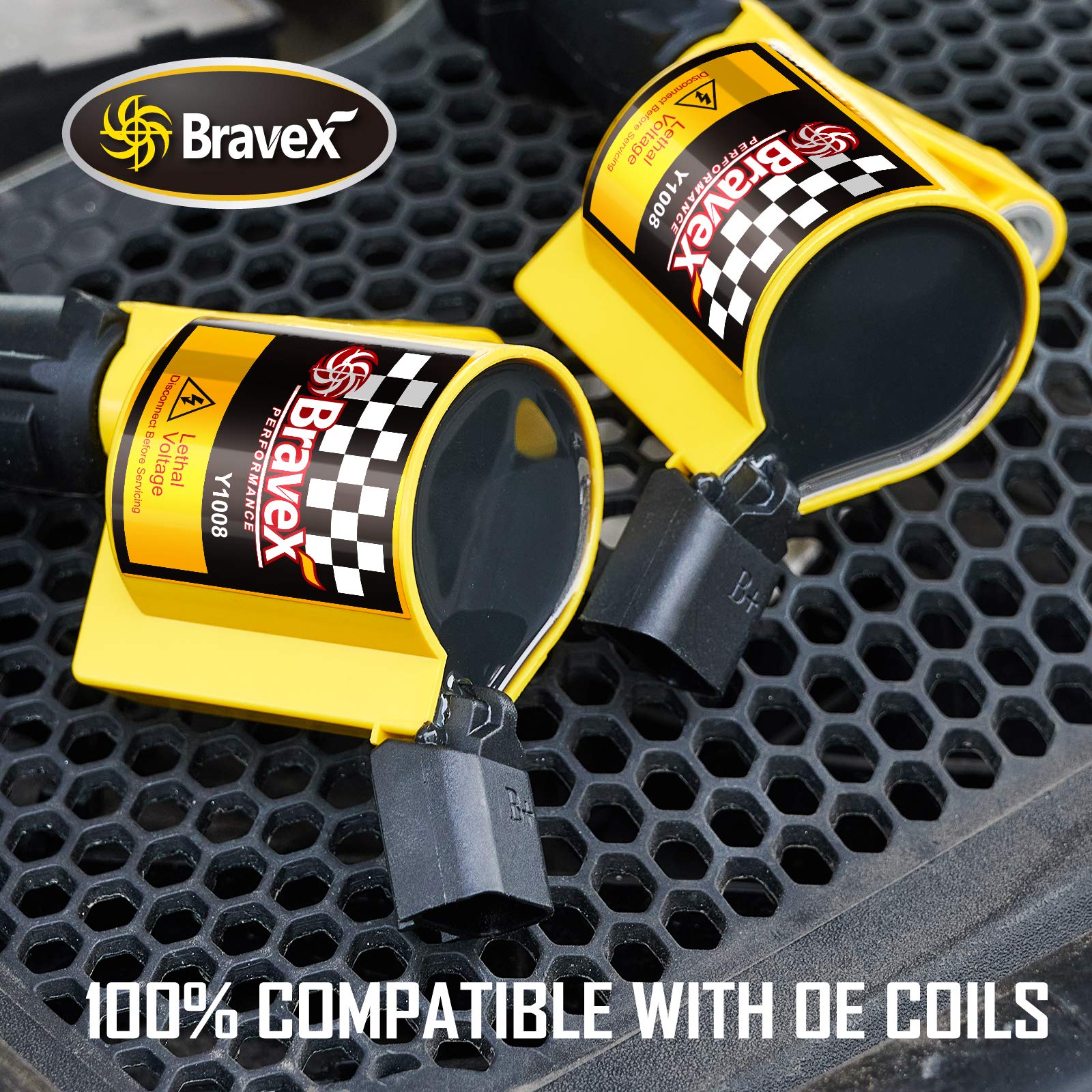 High Performance Ignition Coil 8 Pack -Upgrade 15% More Energy For Ford F-150 F-250 F-350 4.6L 5.4L V8 CROWN VICTORIA EXPEDITION