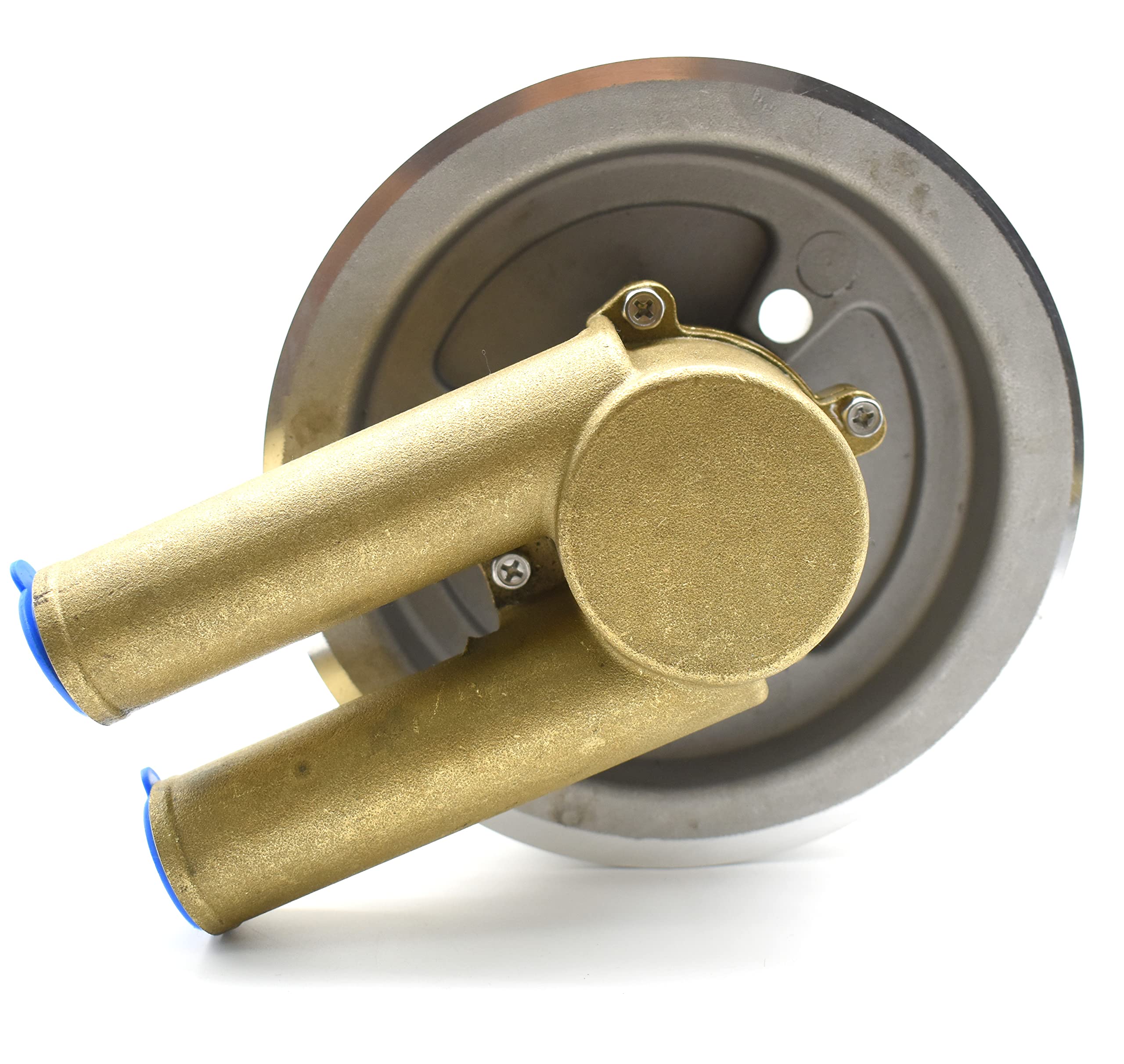 21214596 Sea Water Pump 5.7 Crank Mounted Sea Water Pump For Volvo Penta 4.3 5.0 5.7 Replace 21214596 3858229 With Double-V Belt Pulley