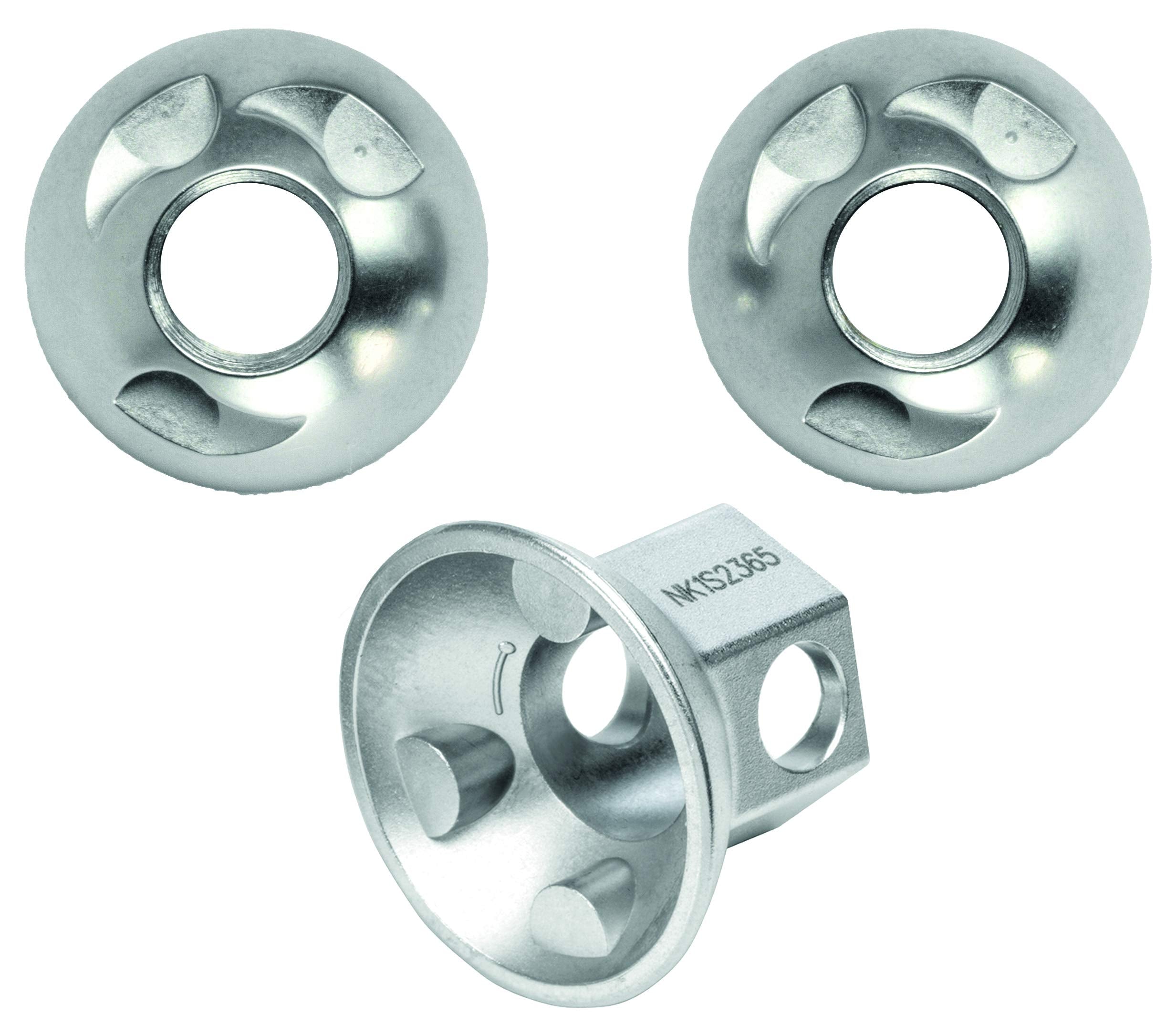 Pinhead M9 Locking Wheel Axle Nuts