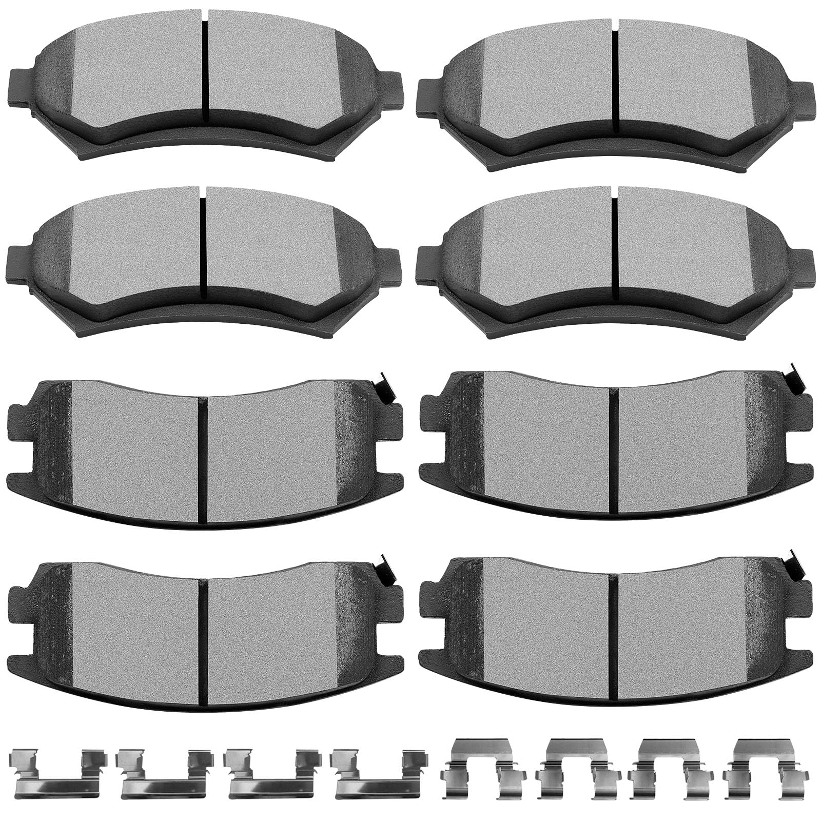 Scitoo D699 D714 Front Rear Ceramic Brake Pads Sets Fit For Buick,For Cadillac,For Chevy,For Oldsmobile,For Pontiac
