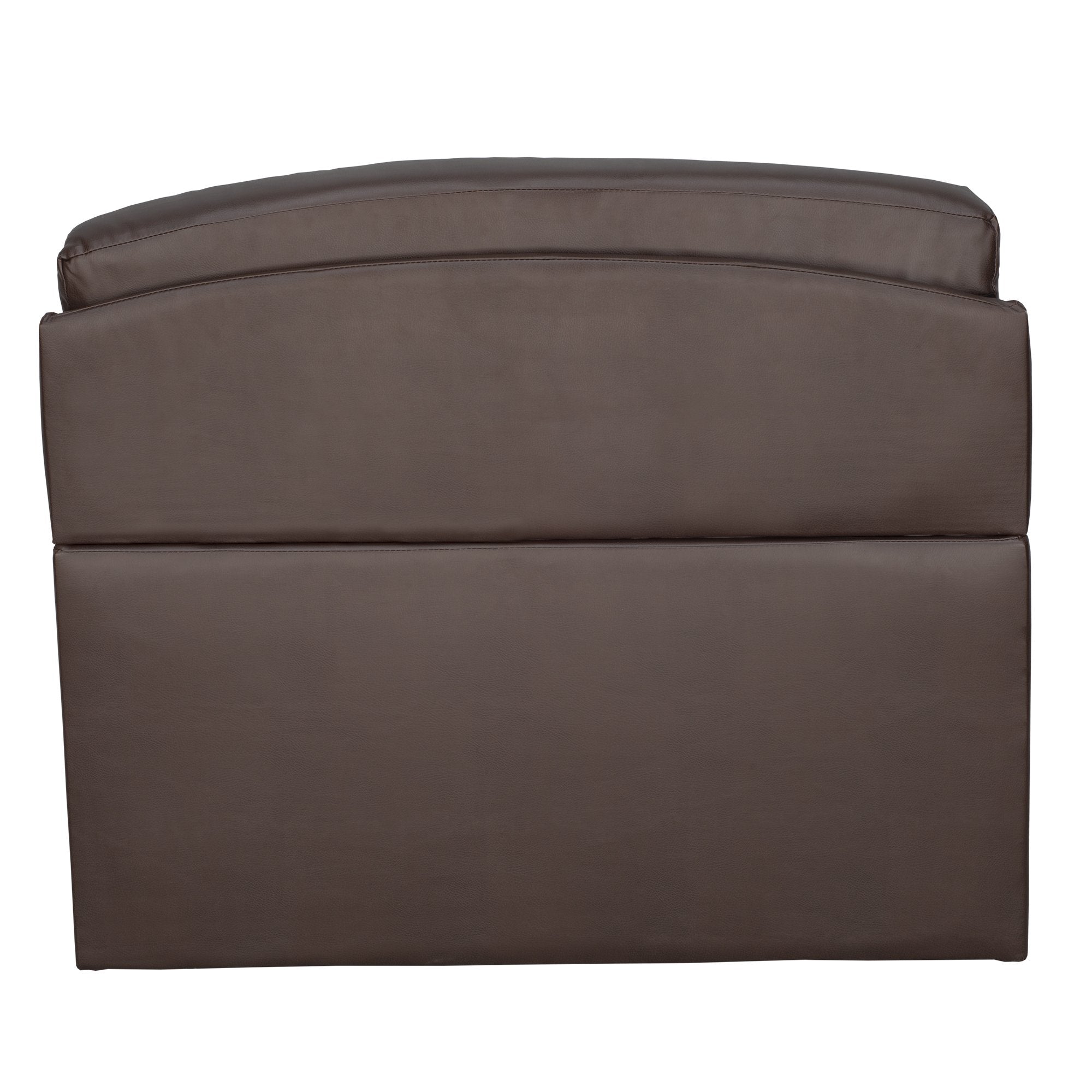 Recpro Charles 38 Rv Dinette Booth With Storage | Converts To Bed | Rv Dining Room (Mahogany, 1)