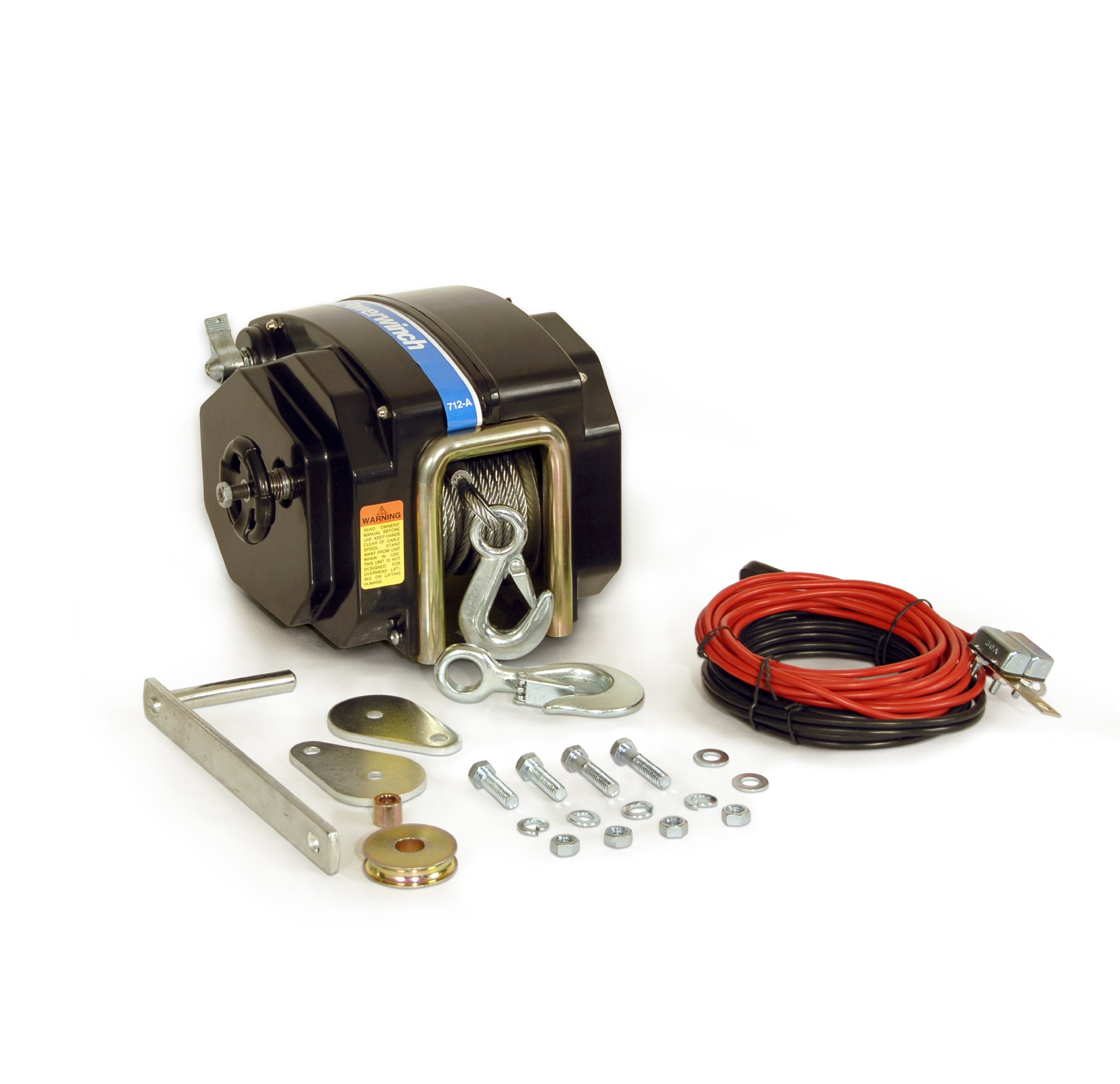 Powerwinch P77712 Trailer Winch (40 x 7/32 Cable)