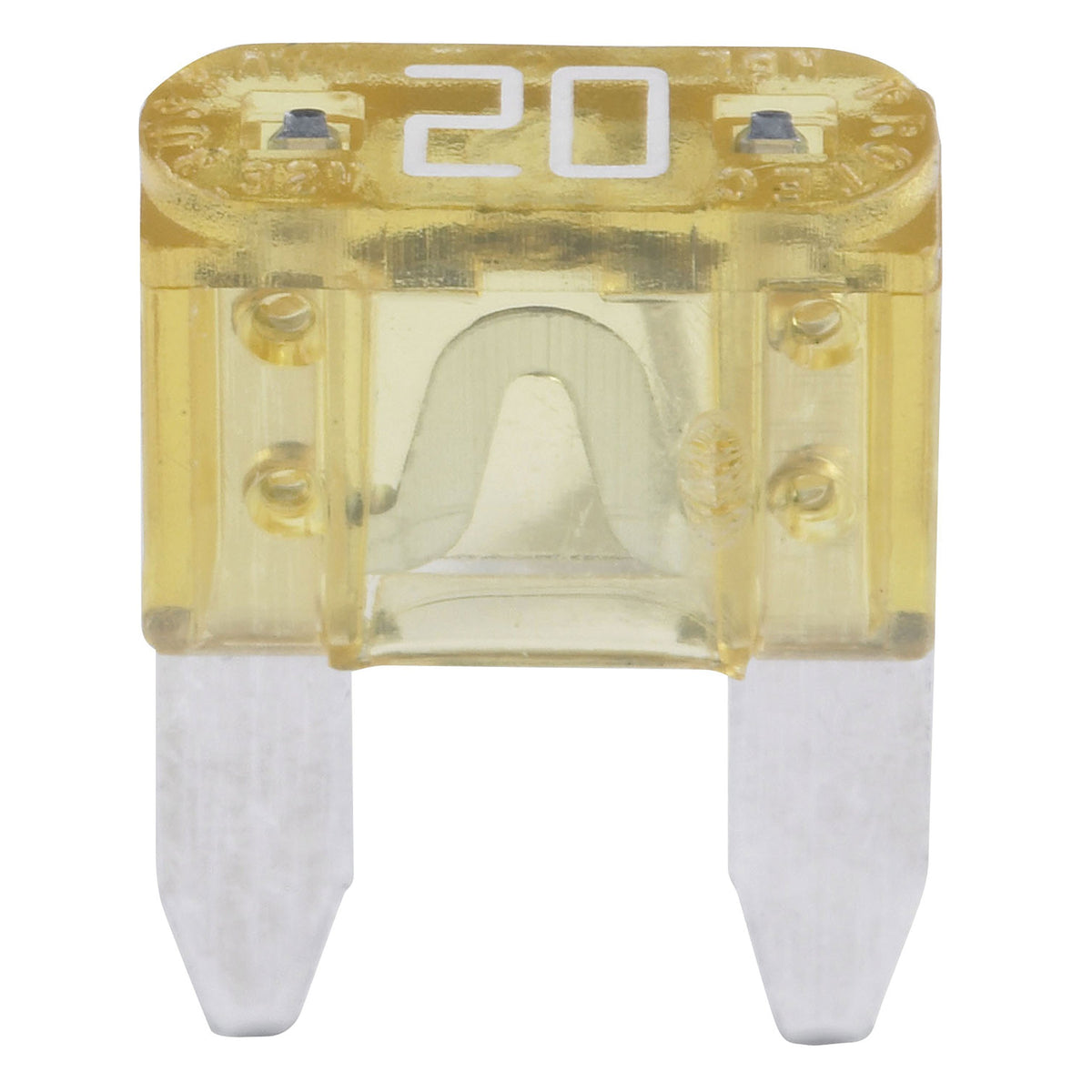 Bussmann Atm-20 Atm Automotive Blade Fuse - 20 Amp, 5 Pack (Tin)