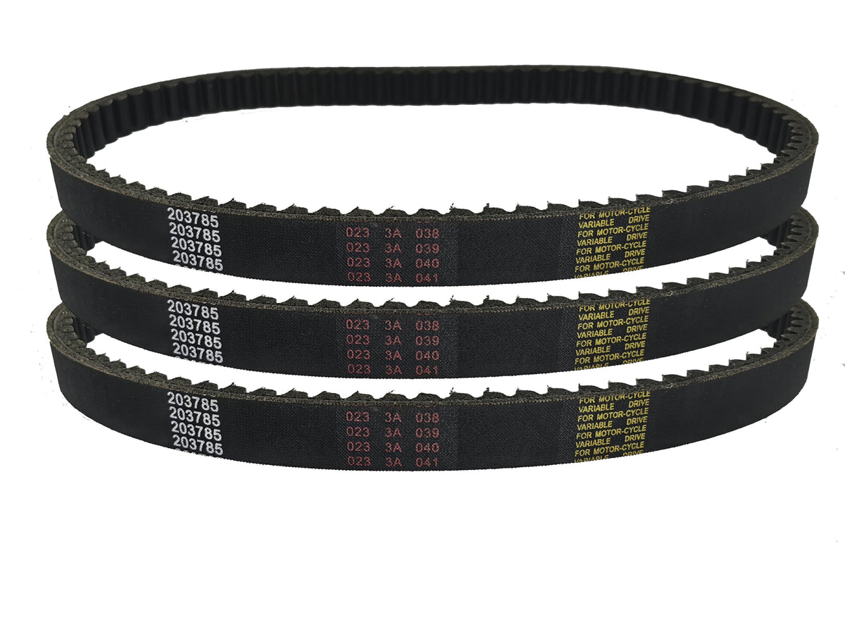 3Pcs 40 Series Go Kart Drive Belt Replacement Torque Converter Drive Belt For Go Kart Comet 203785A 203785 Manco 12346 Belt