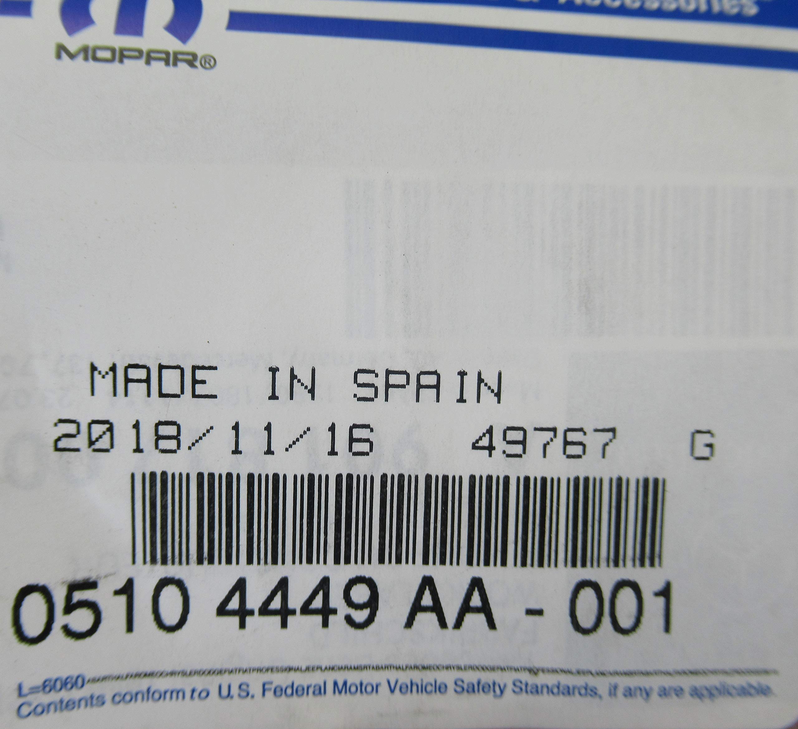 Mercedes-Benz Freightliner Hood Nameplate Mopar Oem