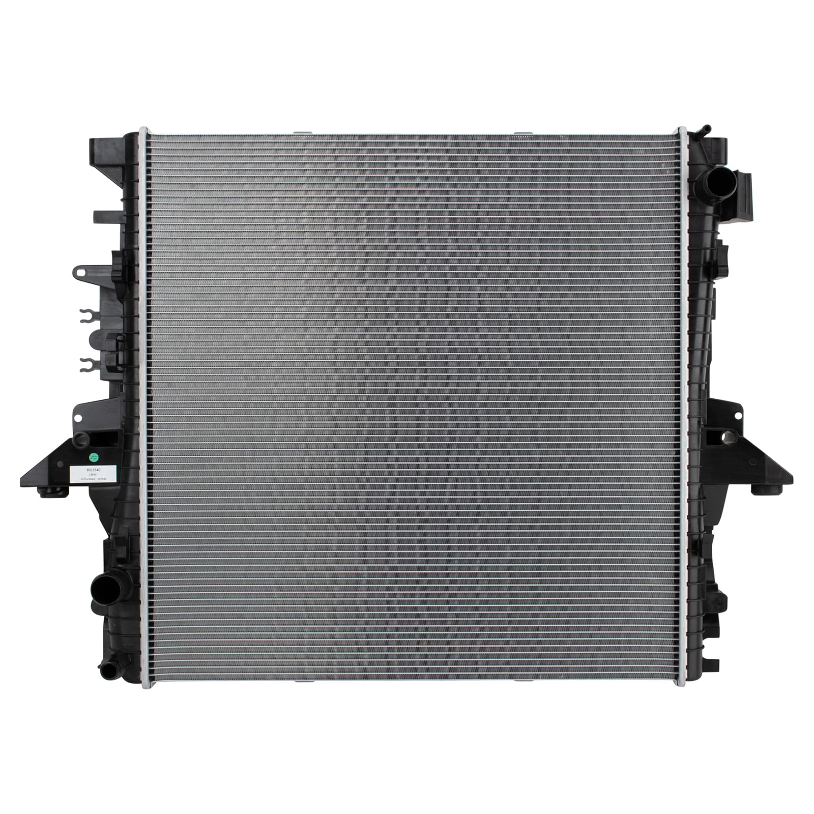 Trq Radiator Assembly Aluminum Core Compatible With 10-16 Land Rover Lr4 10-13 Range Rover Sport Cu13540