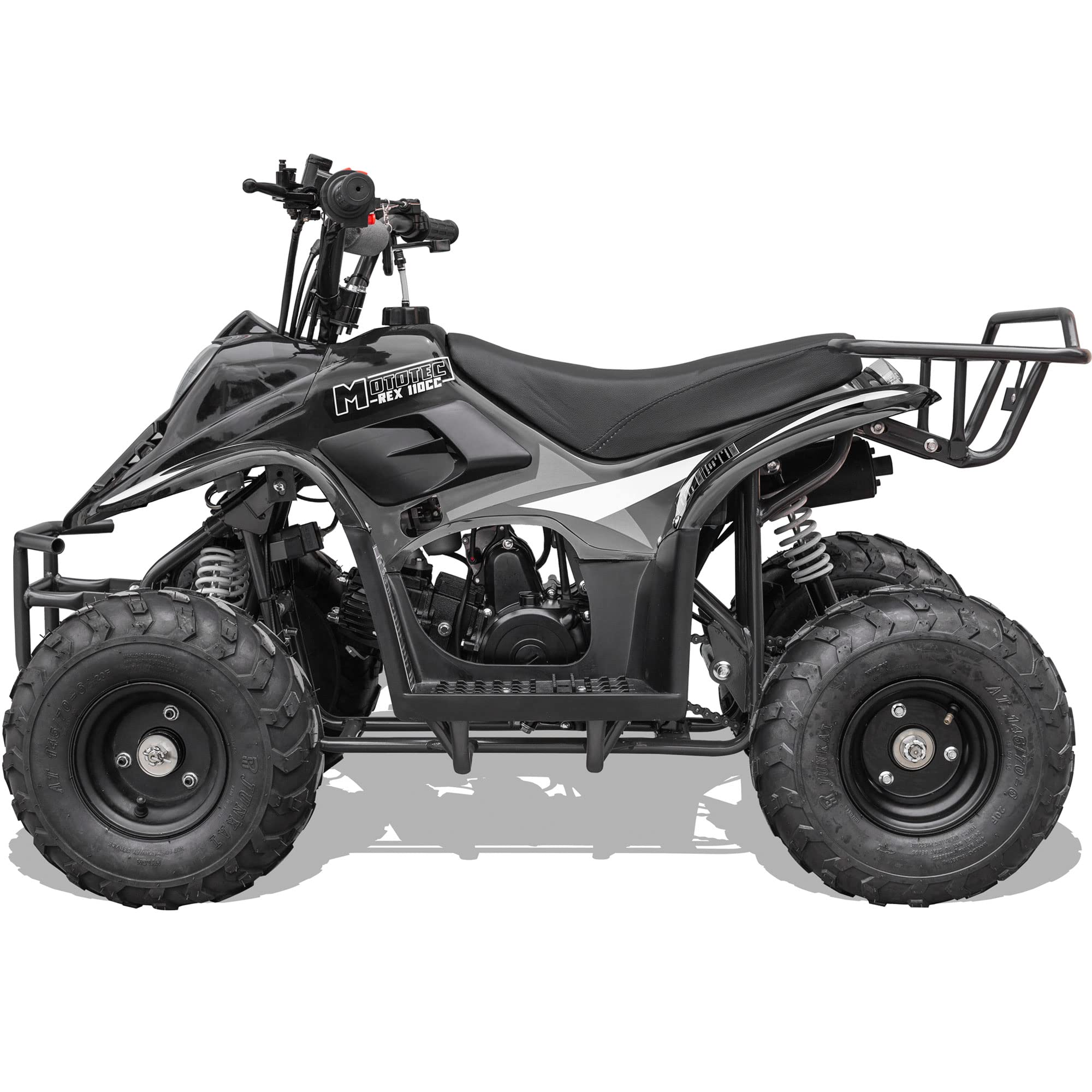 Mototec Rex 110Cc 4-Stroke Kids Gas Atv Black