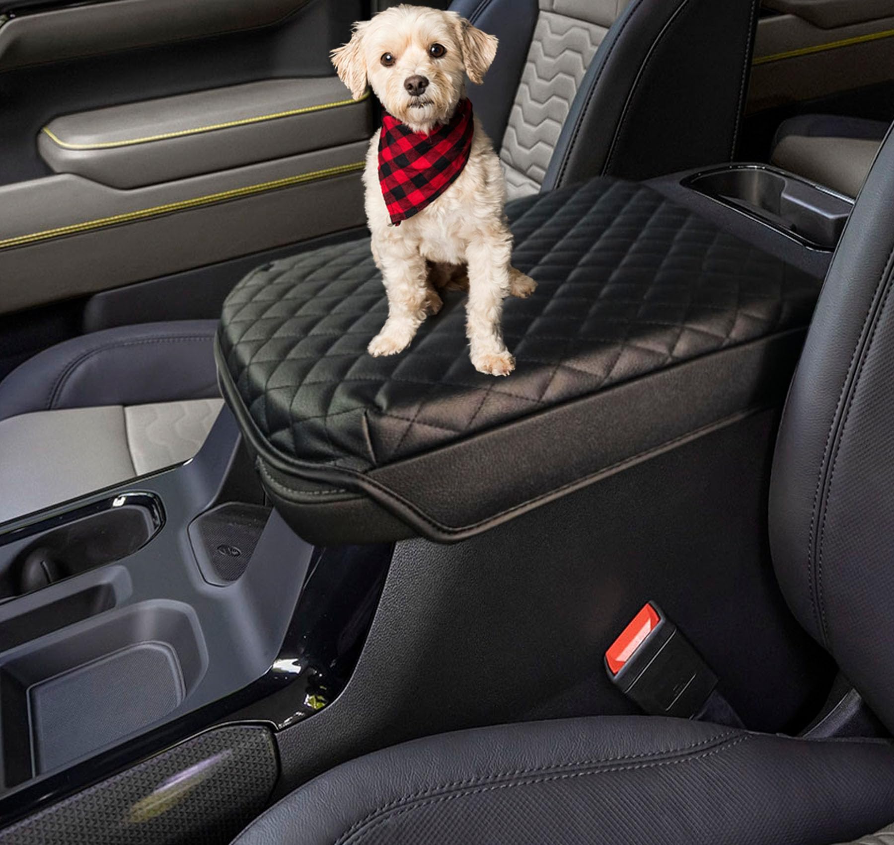 Zxiaochun Center Console Cover For 2019-2025 Chevy Silverado/Gmc Sierra And 2021-2025 Tahoe/Suburban/Yukon Accessories, Console