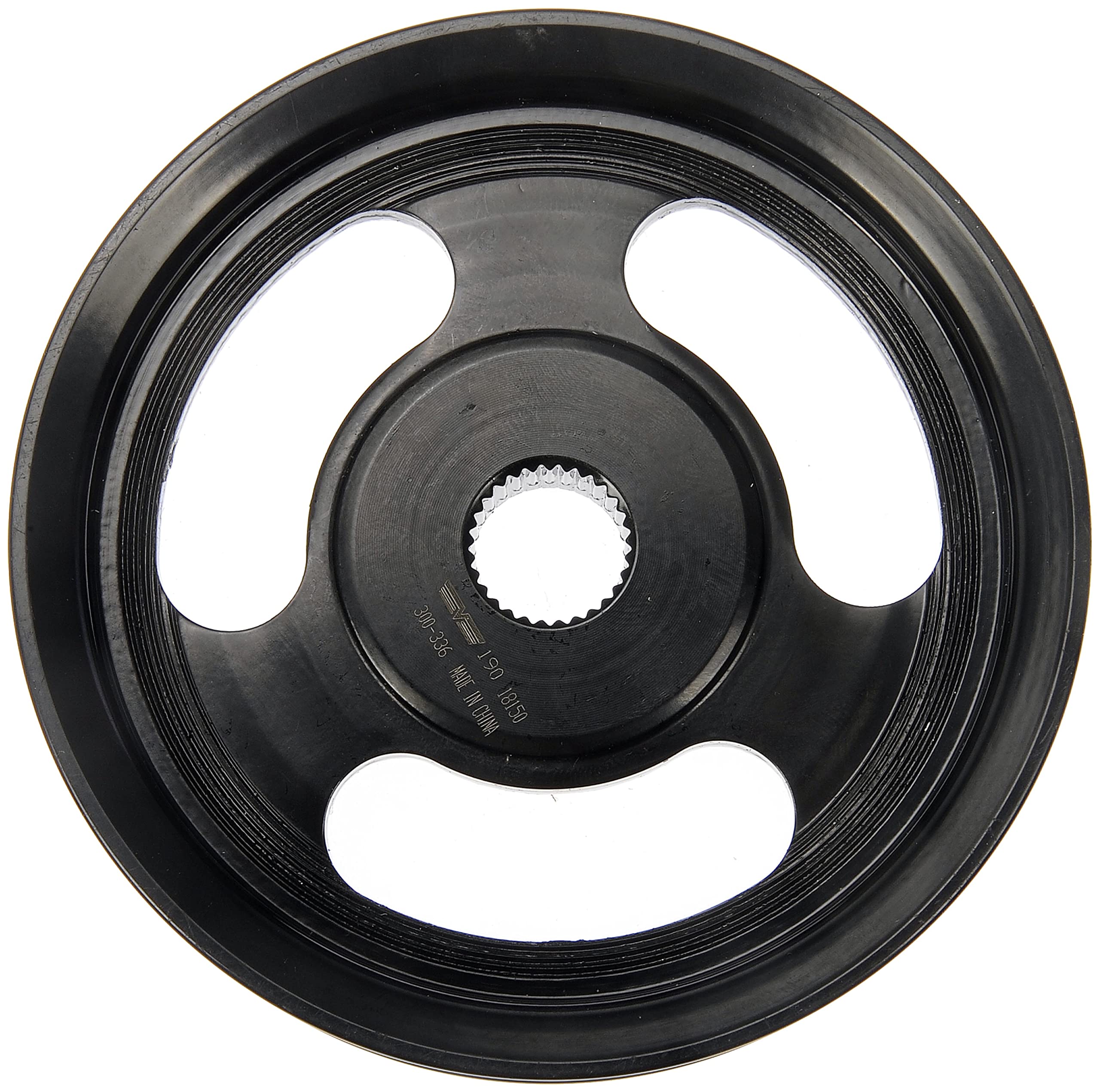 Dorman 300-336 Power Steering Pump Pulley Compatible With Select Honda Models Black